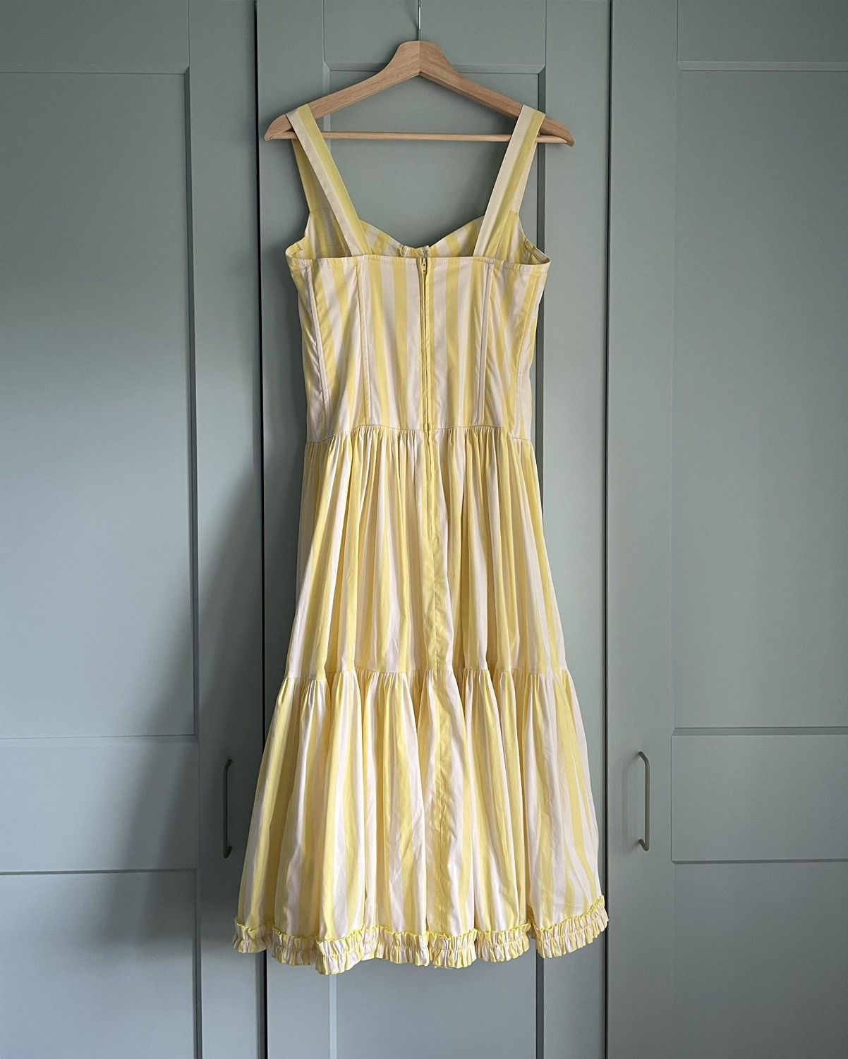 Vintage Vintage Cotton Stripe Dress Size M / US 6-8 / IT 42-44 - 9 Thumbnail