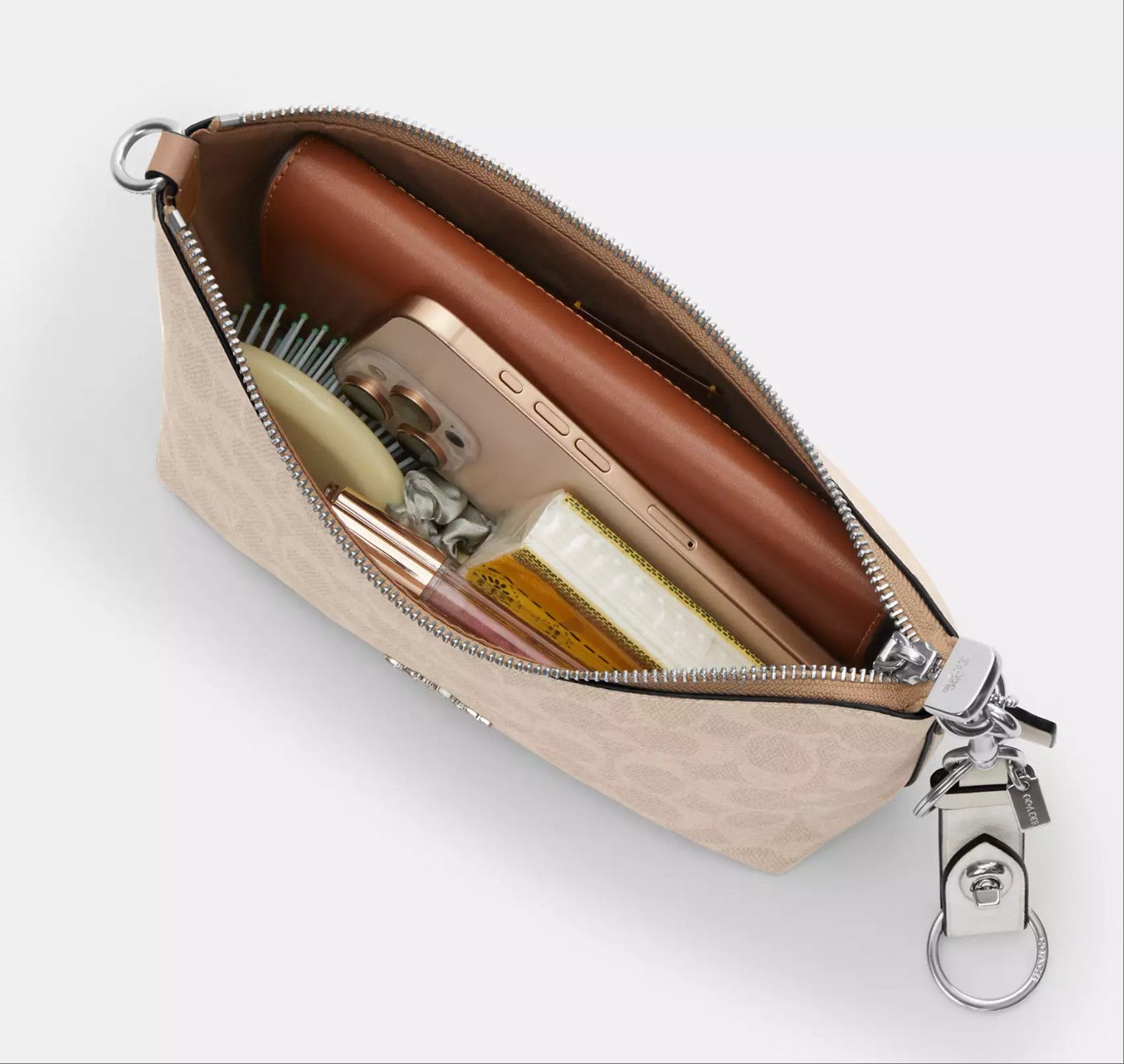Coach Caitlin Shoulder Bag In Signature Canvas CEK80 Size ONE SIZE - 12 Thumbnail