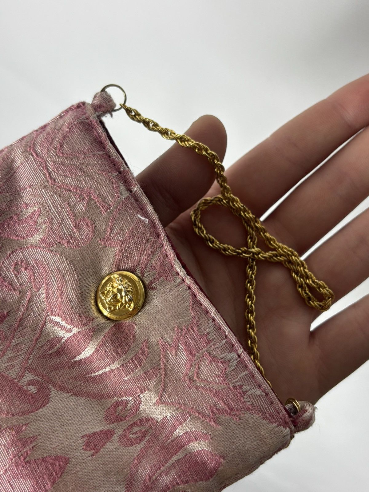 Vintage Vintage Versace Silk Chin bag Size ONE SIZE - 8 Thumbnail