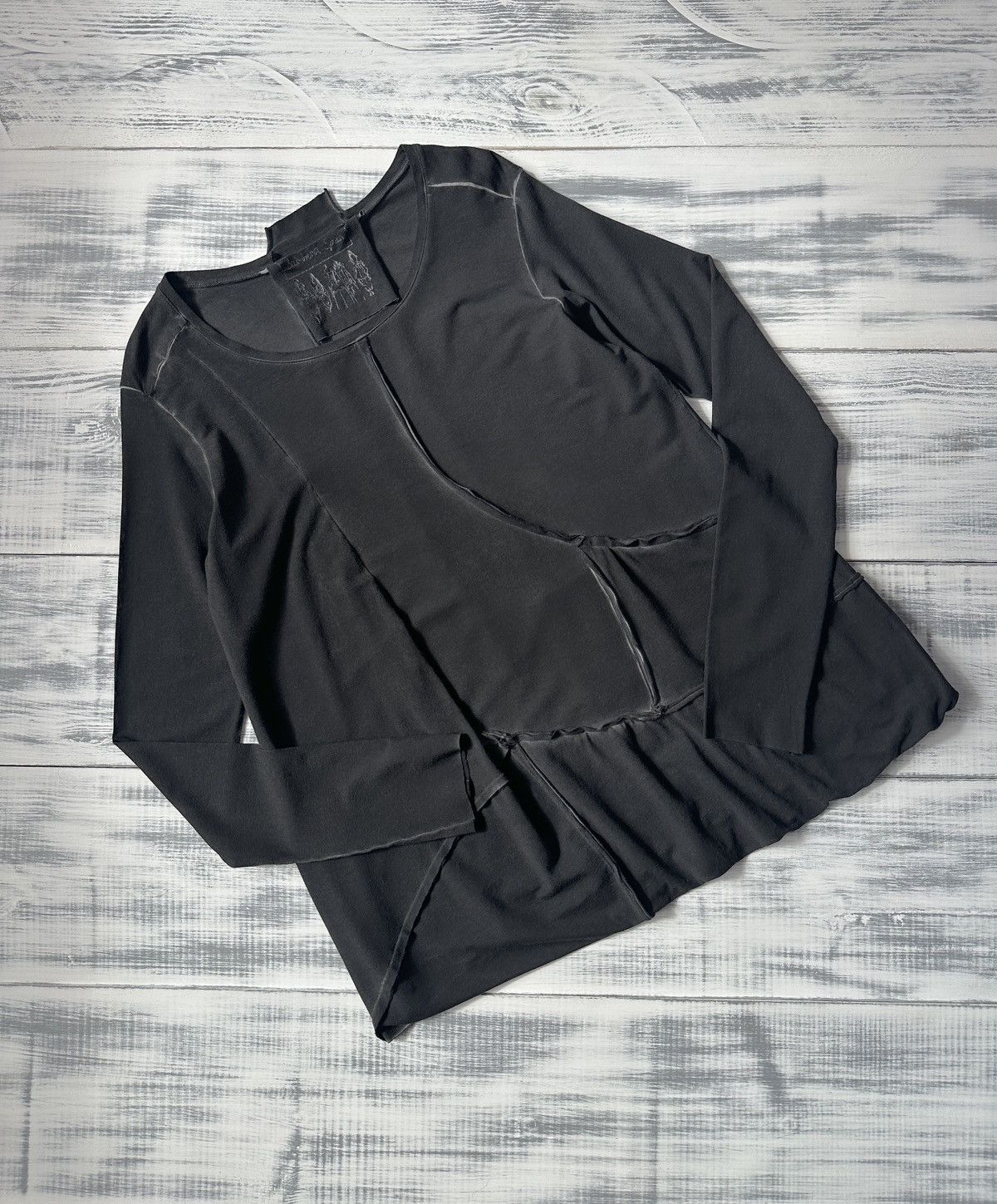 Other BARBARA SPEER Avant Garde Asymmetric Tunic Blouse Lagenlook Size M / US 6-8 / IT 42-44 - 7 Thumbnail
