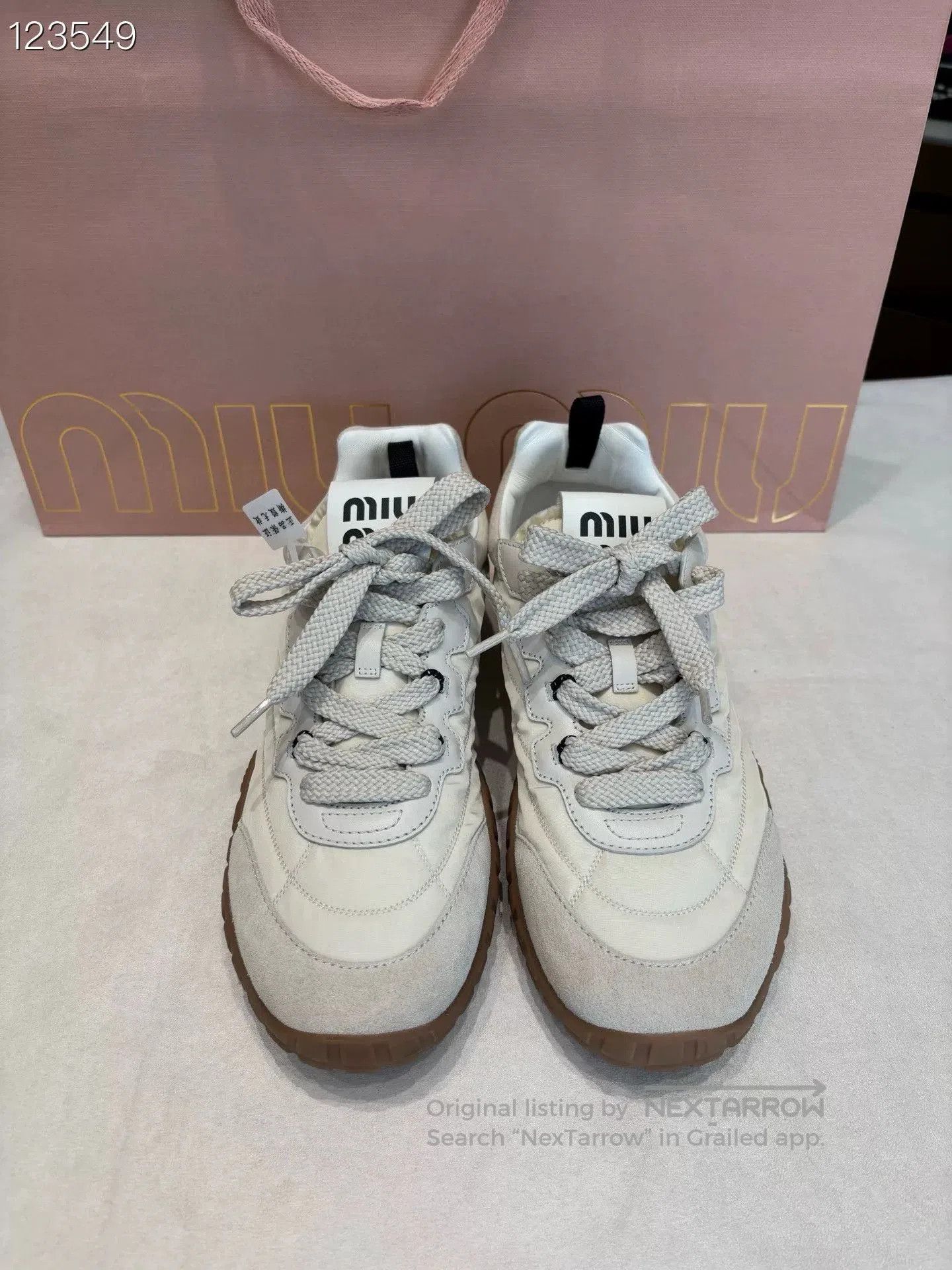 Miu Miu MiuMiu Retro Training Shoes 040771. Size US 7 / IT 37 - 1 Thumbnail