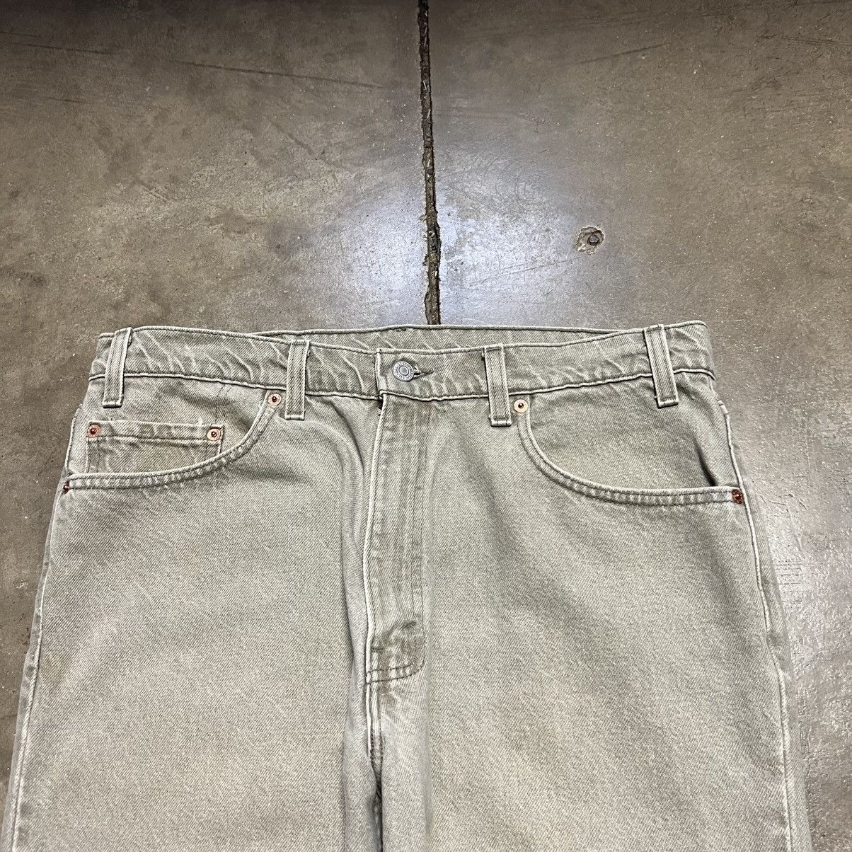 Levi's Vintage Levis 550 Denim Jeans Relaxed Fit Western 90s USA Size US 36 / EU 52 - 4 Thumbnail