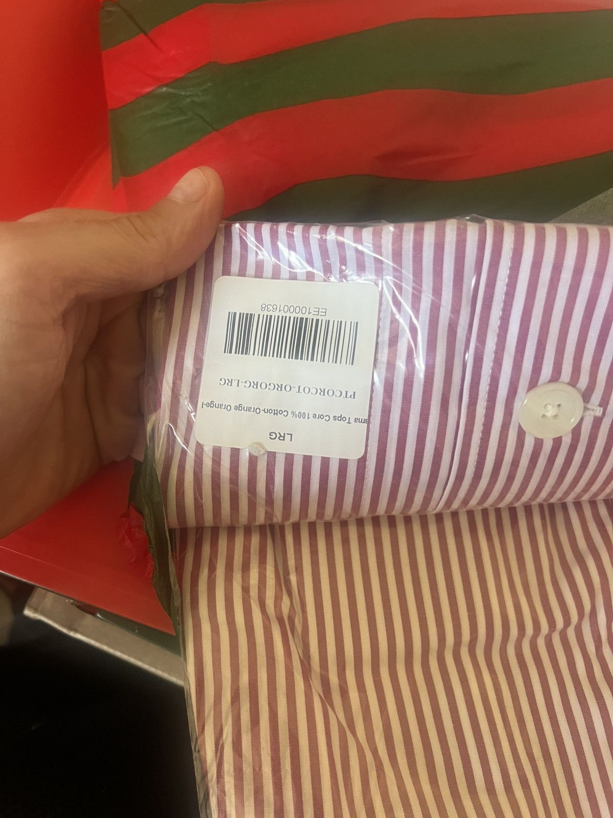 Eric Emanuel Eric Emanuel EE red pajamas tops and bottoms large Size US L / EU 52-54 / 3 - 7 Thumbnail