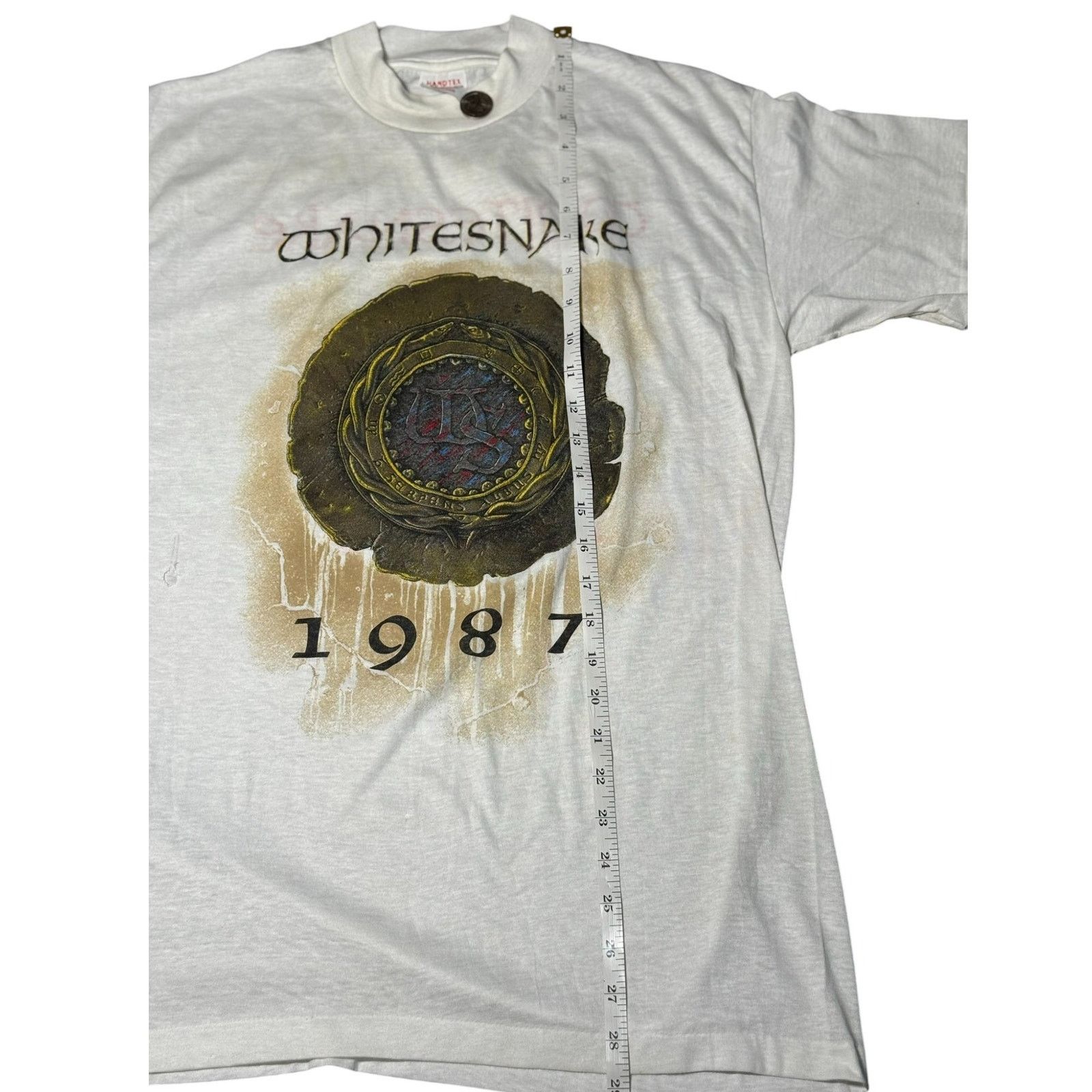 Other Vintage 1987 Whitesnake Tour T-Shirt XL Handtex USA 80s Size US XL / EU 56 / 4 - 7 Thumbnail
