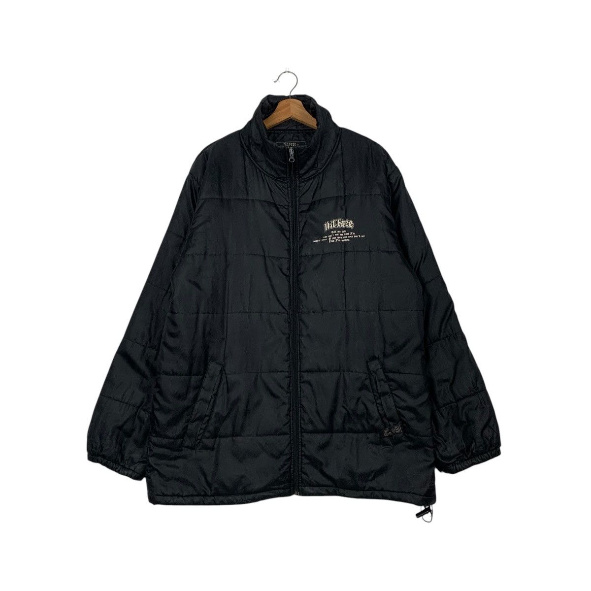 Japanese Brand DJ FREE Big Logo Lightweight Puffer Jacket #2349-C105 Size US L / EU 52-54 / 3 - 3 Thumbnail