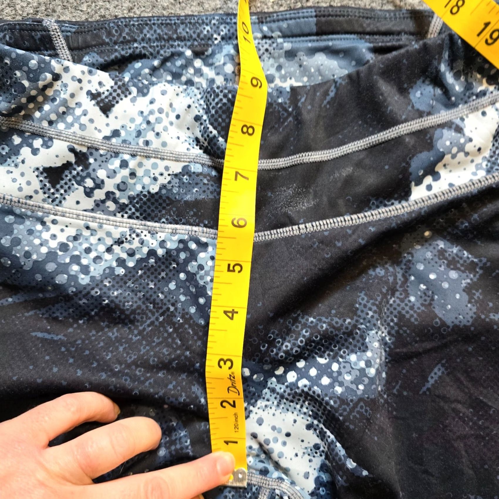 Athleta Athleta Pants Womens M Gray Elation Cropped Stretch Athletic Workout Size 32" / US 10 / IT 46 - 6 Thumbnail