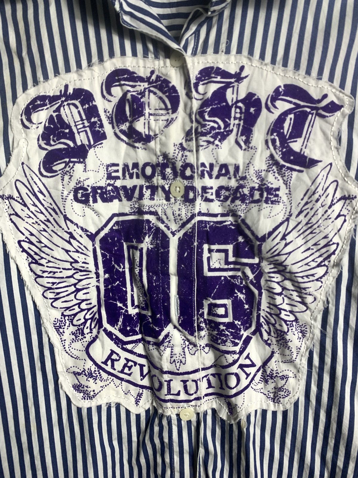 Japanese Brand Japanese Poem Style DOHC button shirt Size US S / EU 44-46 / 1 - 4 Thumbnail