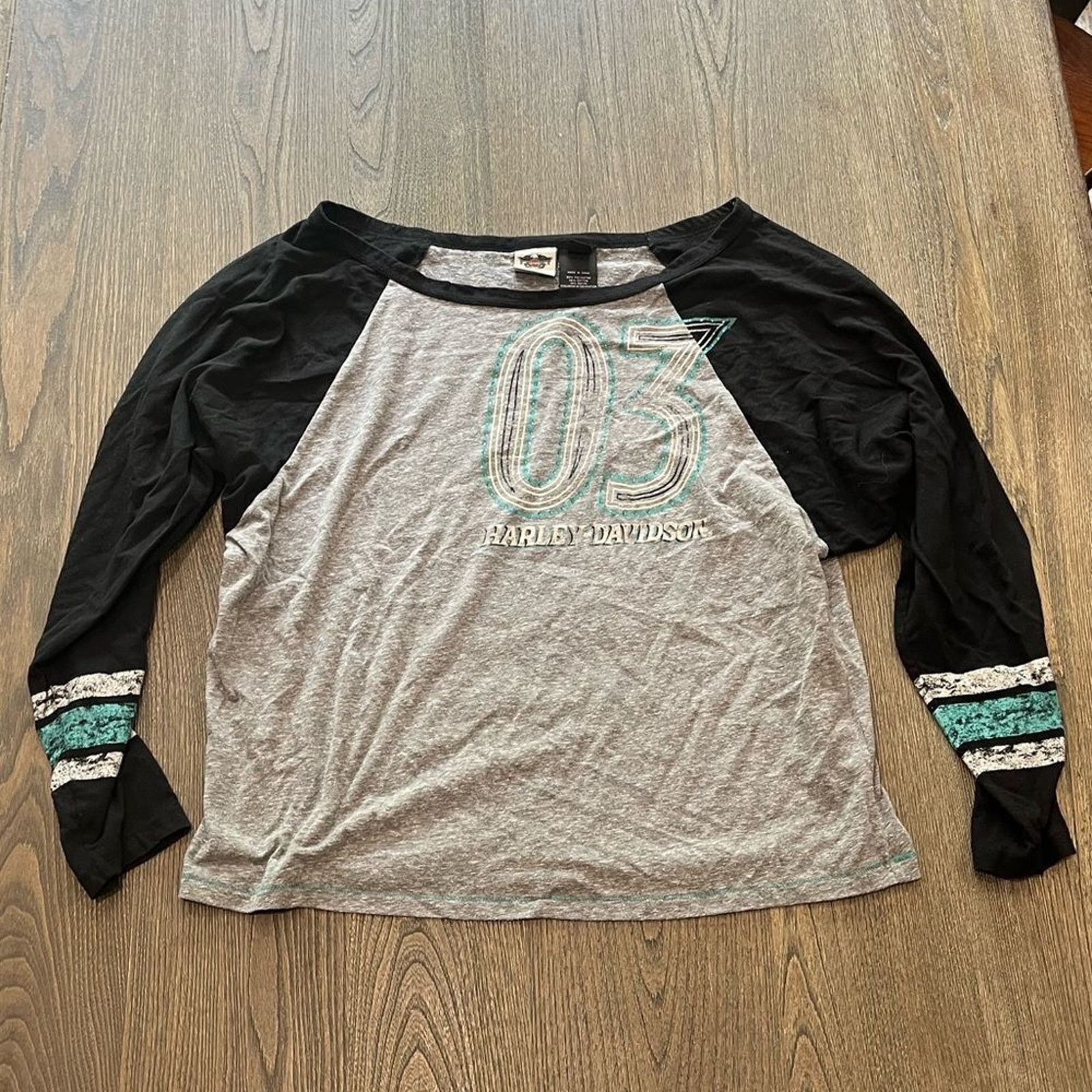 Harley Davidson Harley Davidson Genuine Baseball T-Shirt Size XL Size XL / US 12-14 / IT 48-50 - 1 Thumbnail