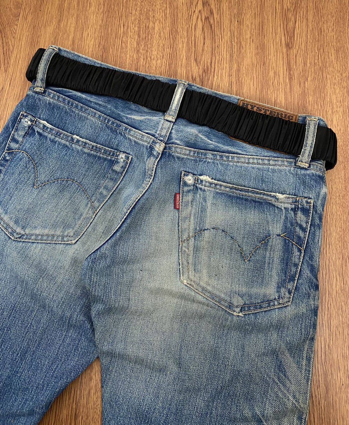 If Six Was Nine × Japanese Brand × Le Grande Bleu (L.G.B.) Stretch leather belt Size ONE SIZE - 3 Thumbnail