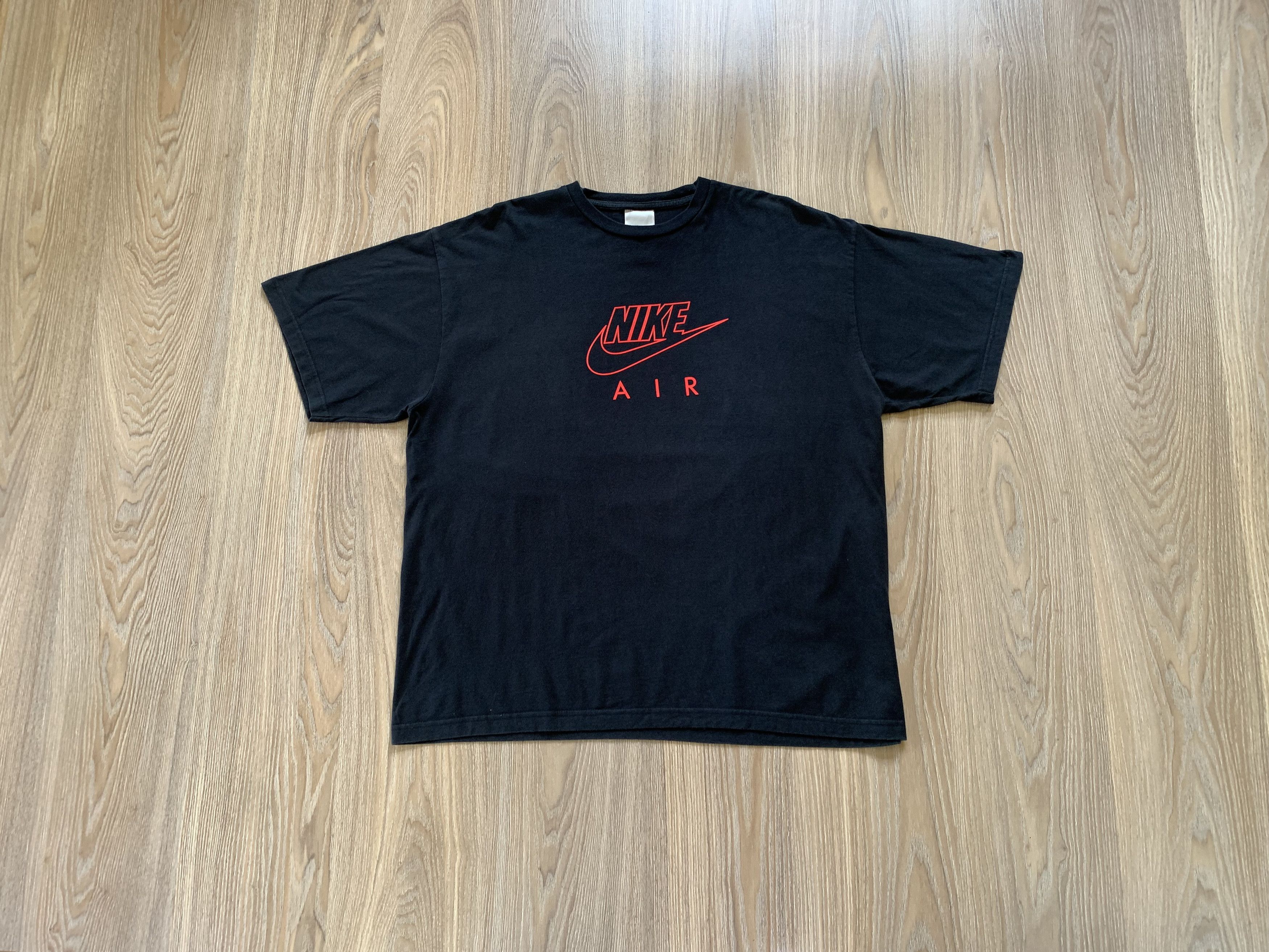 Nike × Vintage Vintage Nike Air Printed T-Shirt Size US XXL / EU 58 / 5 - 1 Thumbnail