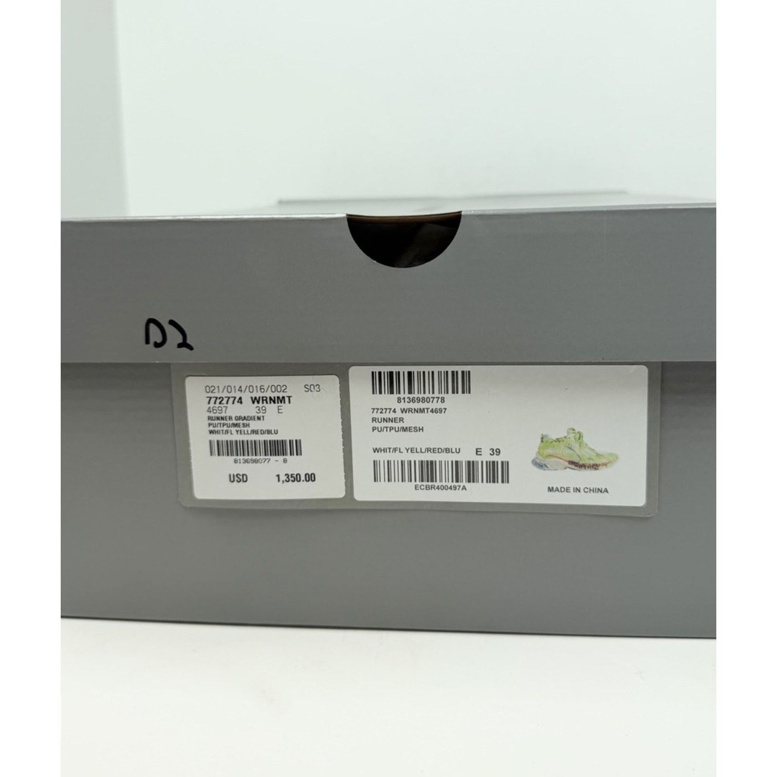 Balenciaga Size 39EU/6US - Balenciaga Runner Marathon Unreleased Size US 6 / EU 39 - 10 Thumbnail