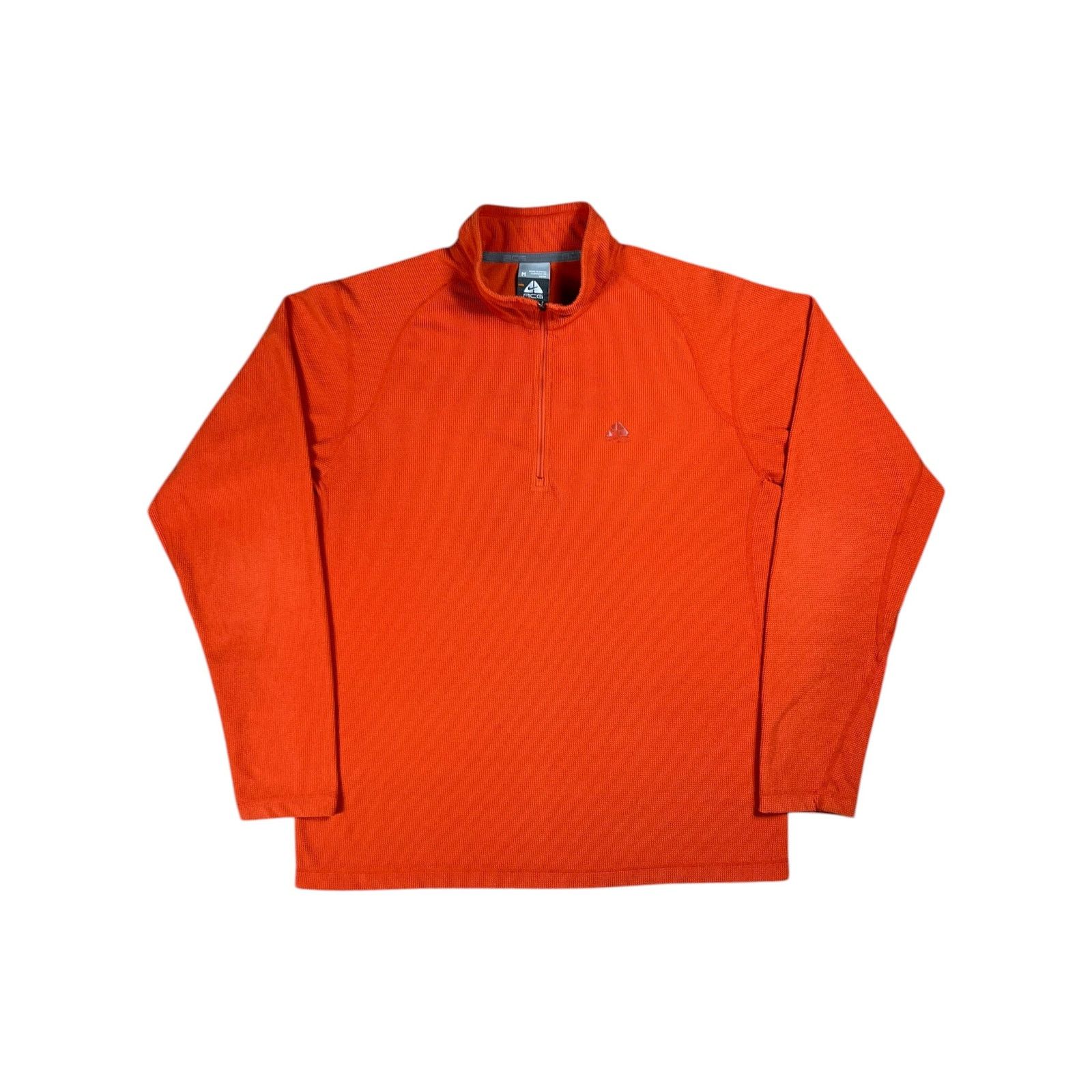 Nike ACG × Vintage Vintage Nike ACG All Conditions Gear orange light 1/4 zip Size US M / EU 48-50 / 2 - 1 Thumbnail