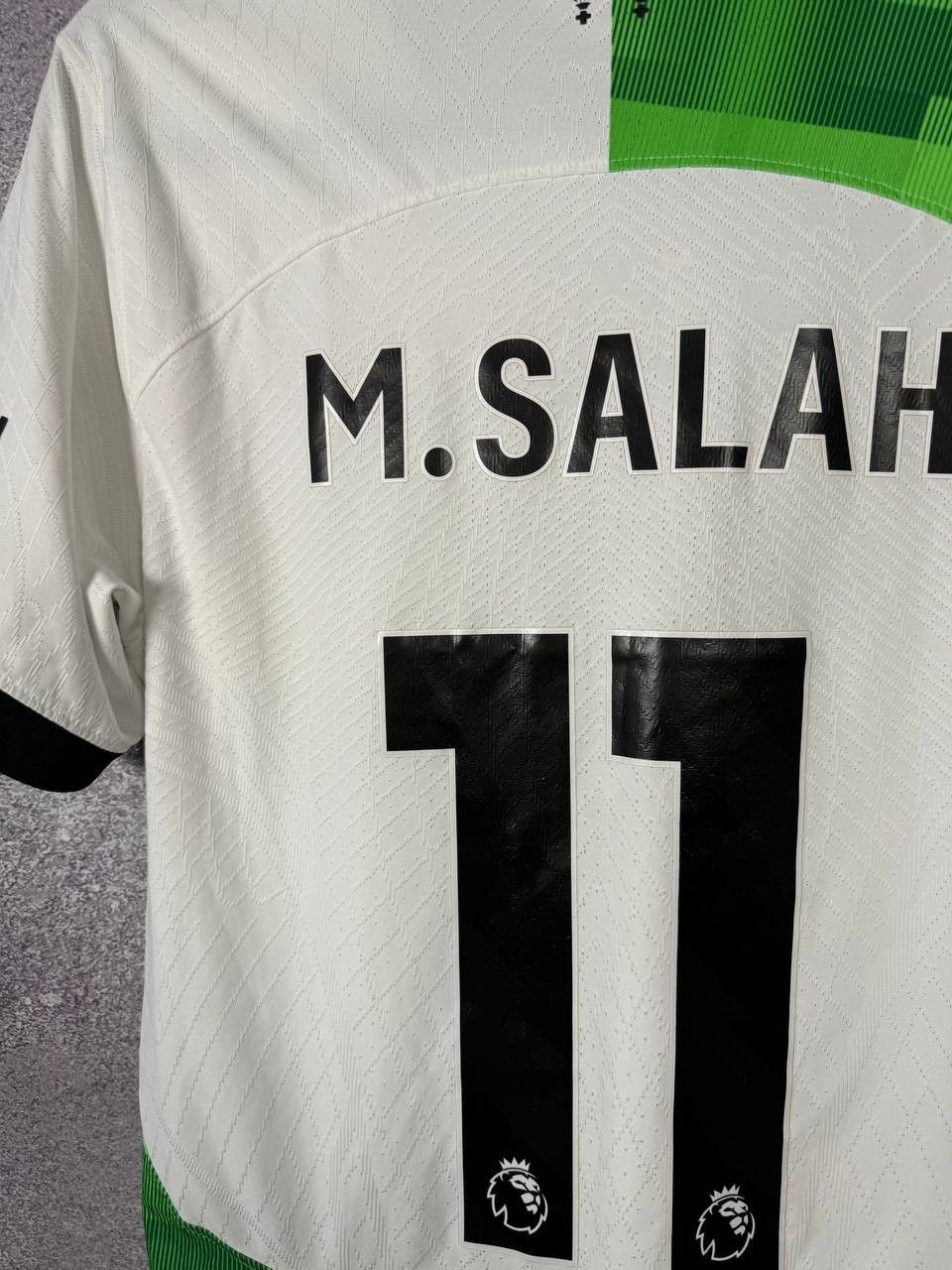 Nike M.SALAH Liverpool 2023/24 Away Nike DrifitADV Soccer Jersey Size US S / EU 44-46 / 1 - 18 Thumbnail