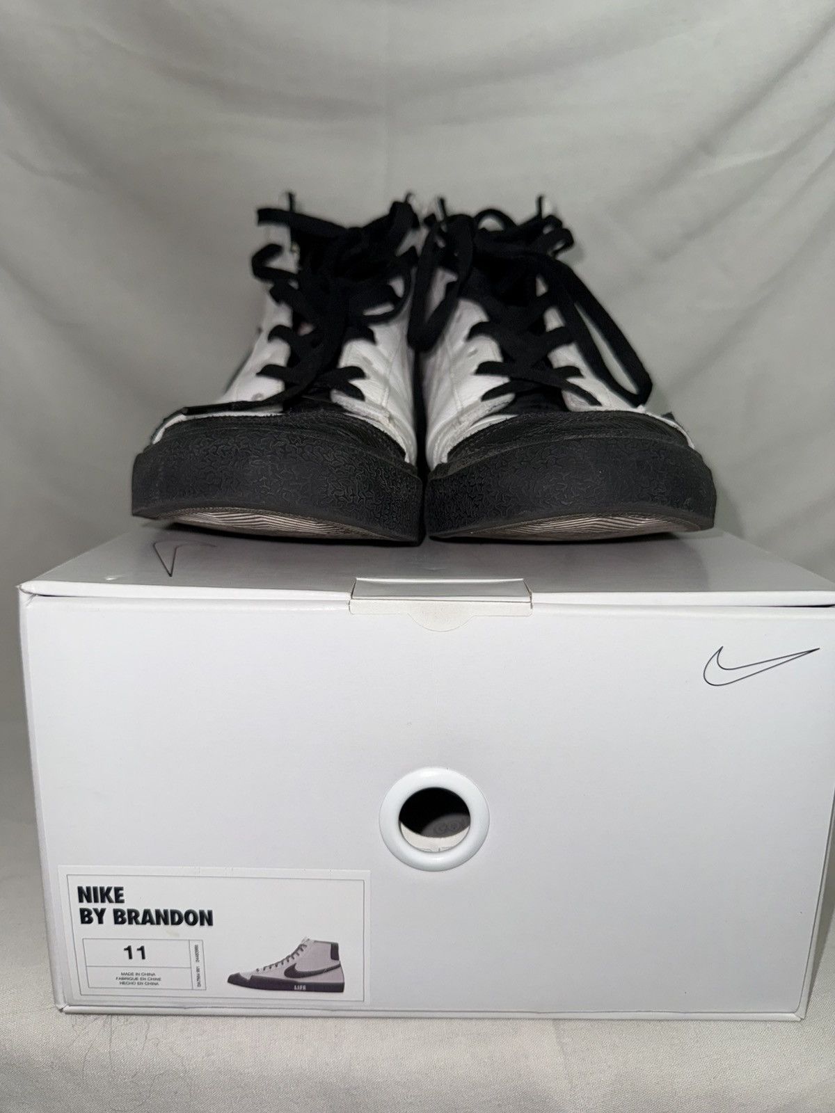 Nike Custom Nike Mid Blazers “Life n Death” Size US 11 / EU 44 - 4 Thumbnail