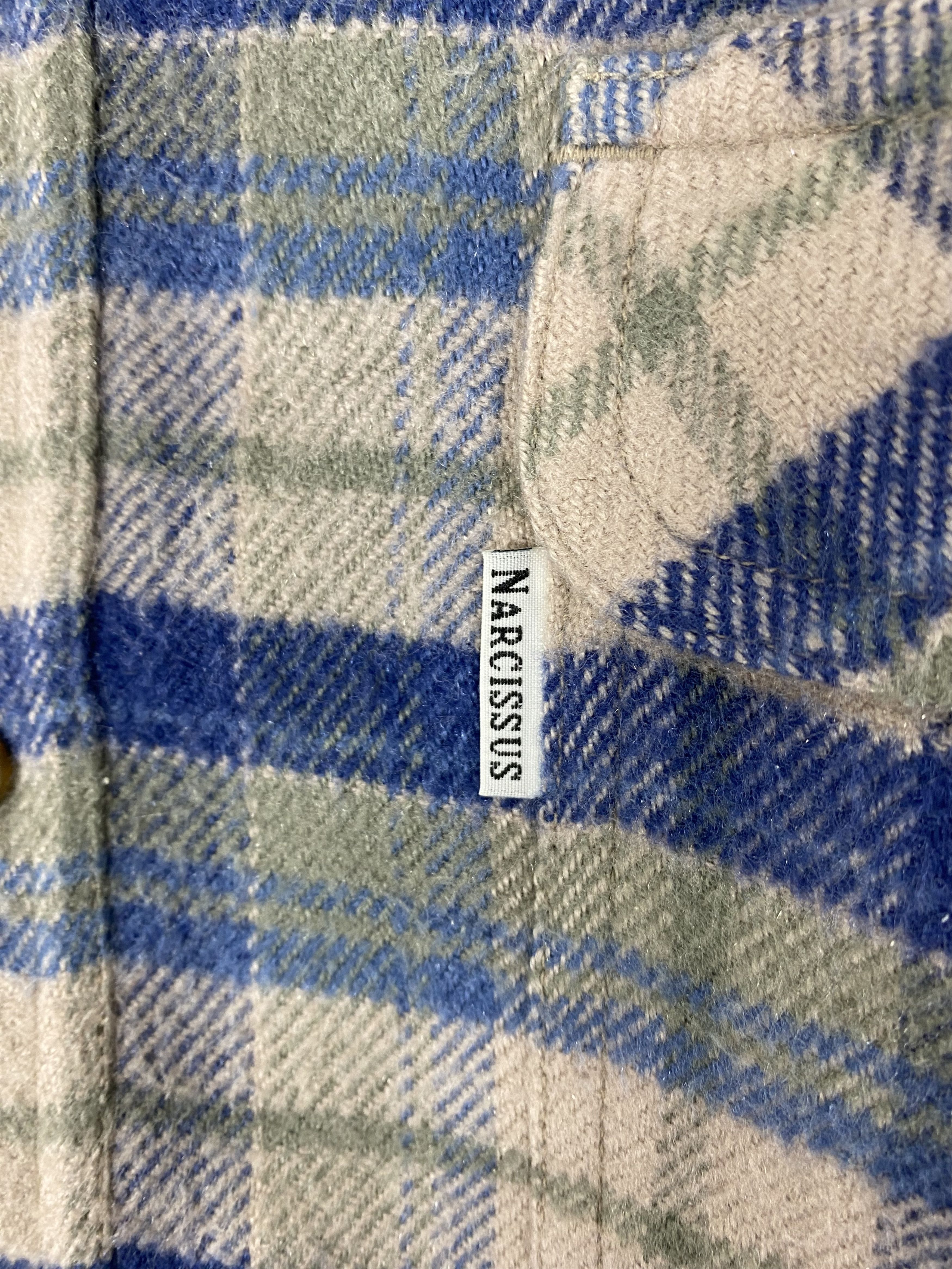 Japanese Brand × Lumberjack × Vintage Vintage Narcissus Long Sleeve Shirts PS0190 Size US S / EU 44-46 / 1 - 3 Thumbnail