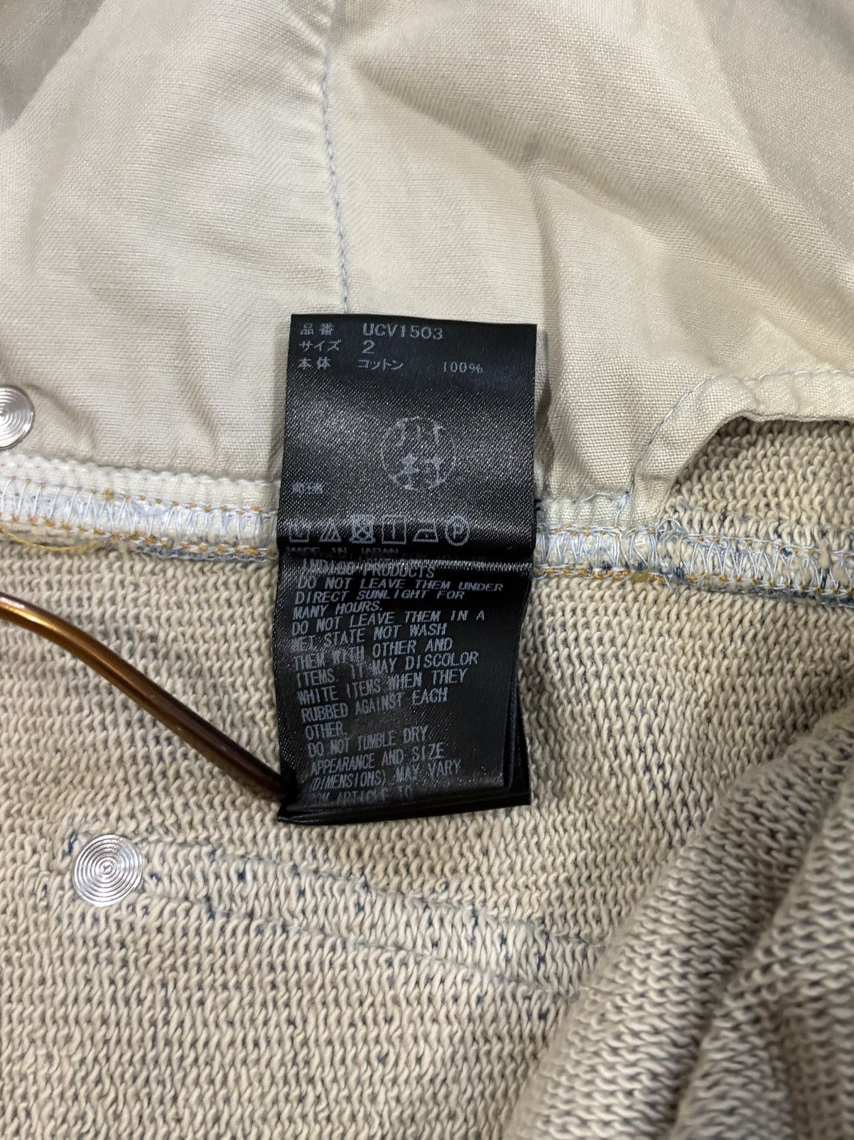 Undercover Undercover AW18 “Slashed Denim” Sweatpants Size US 32 / EU 48 - 6 Thumbnail