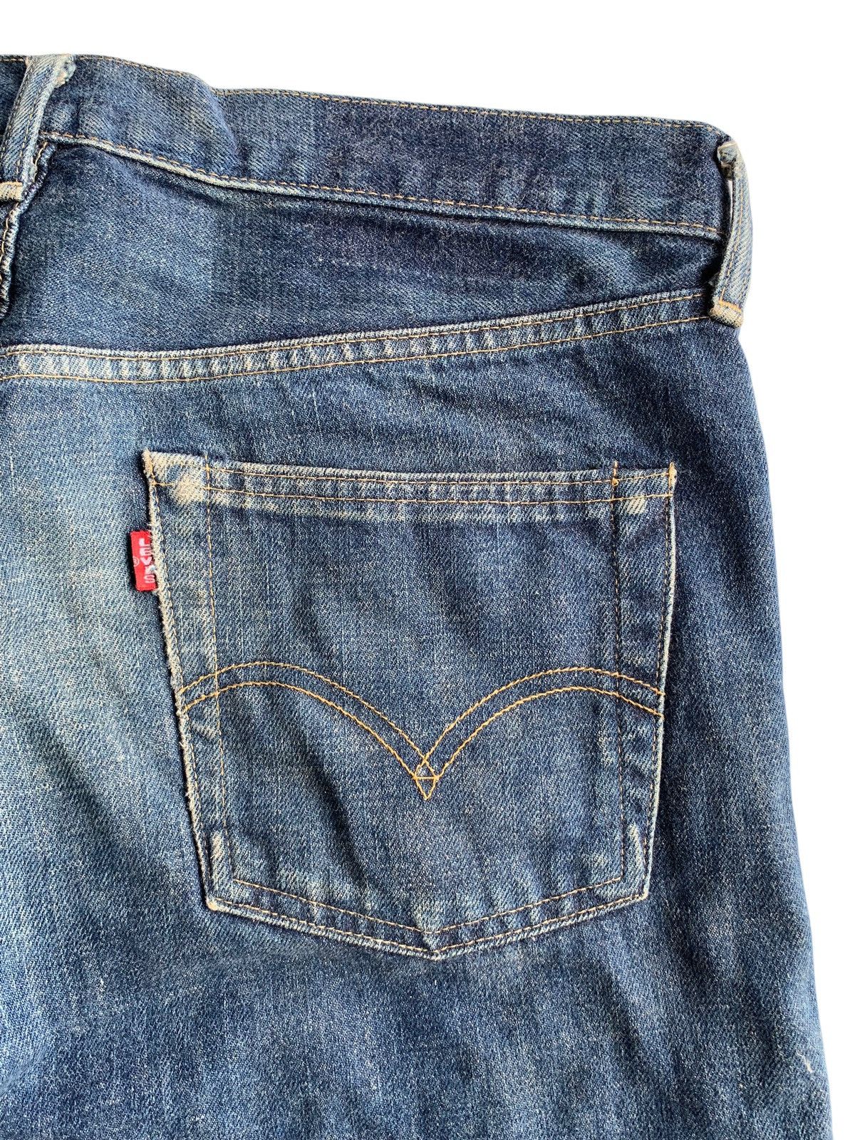 Levi's VINTAGE LEVIS BIG E SELVEDGE J22 BUTTON FLY SHORT DENIM Size US 34 / EU 50 - 8 Thumbnail