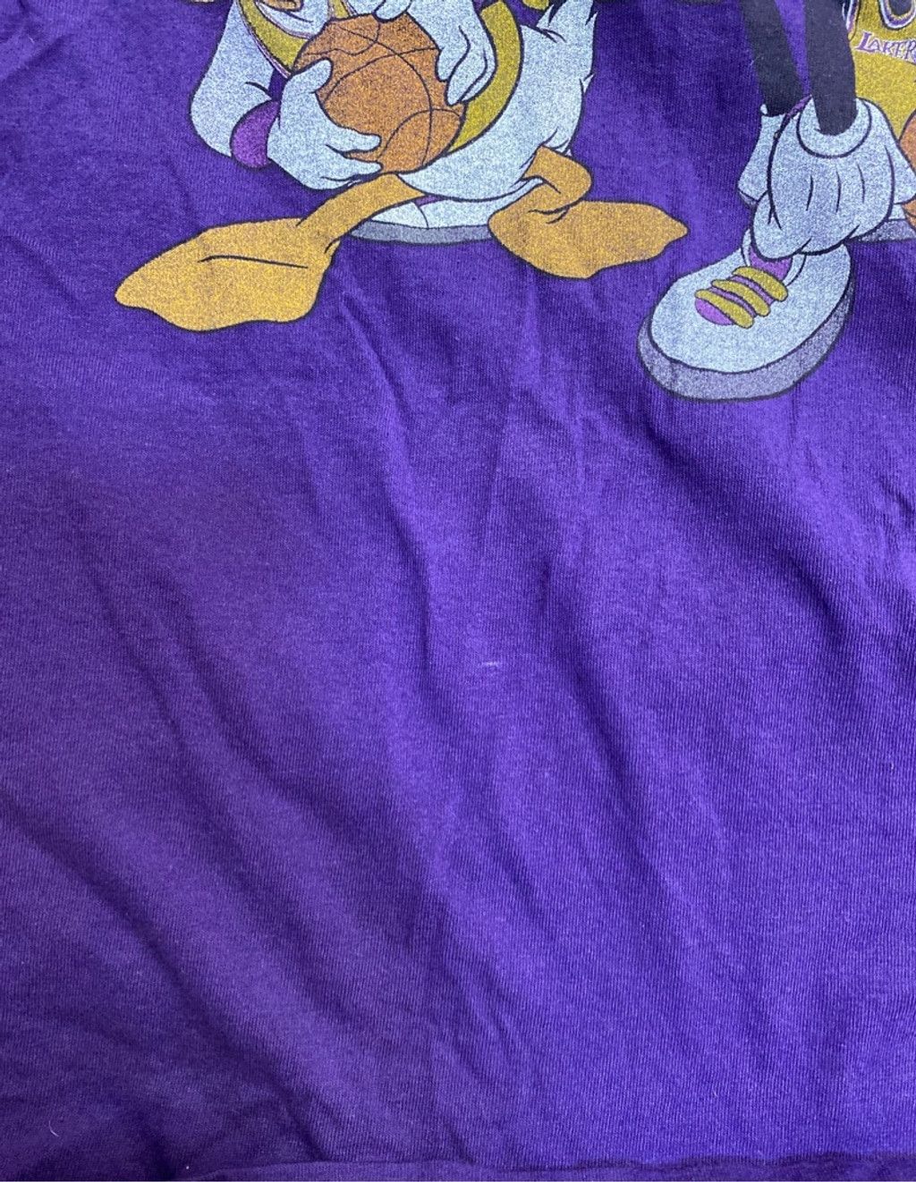 Disney Disney Junk Food LA Lakers tee shirt purple XL Vintage Size US XL / EU 56 / 4 - 5 Thumbnail