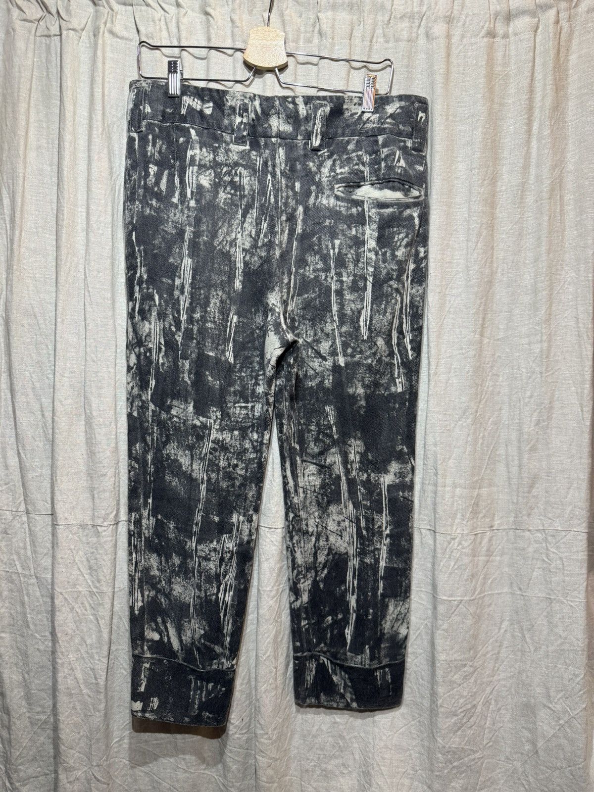 Haider Ackermann haider ackermann linen printed pants 38fr Size 27" / US 4 / IT 40 - 5 Thumbnail