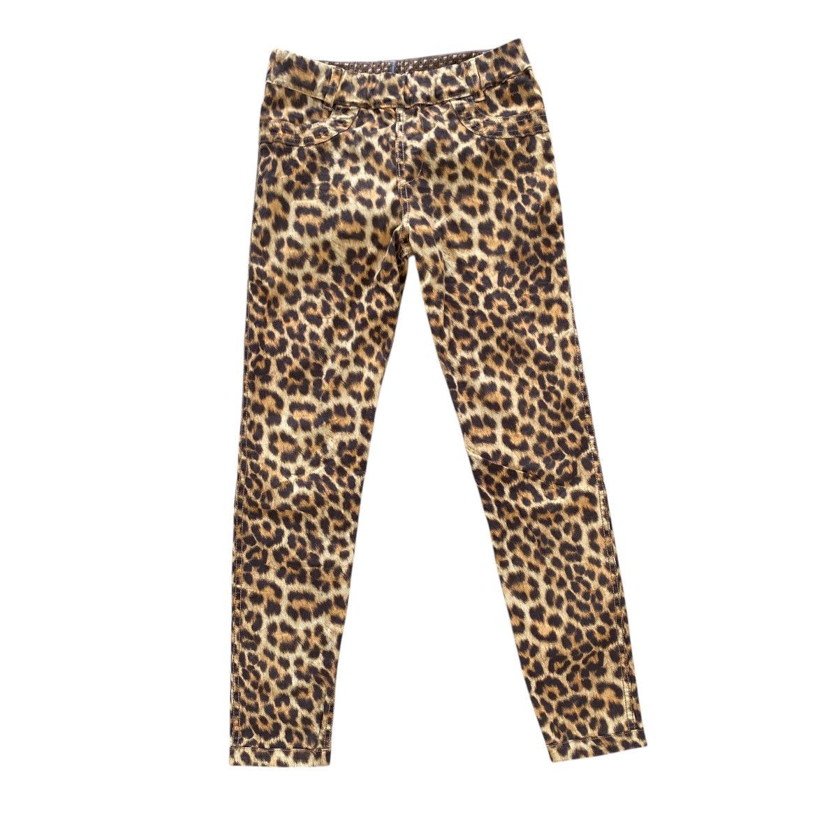 Hysteric Glamour × Japanese Brand Hysteric Glamour Reversible Pants Full Print Leopard x Denim Size 28" / US 6 / IT 42 - 1 Thumbnail