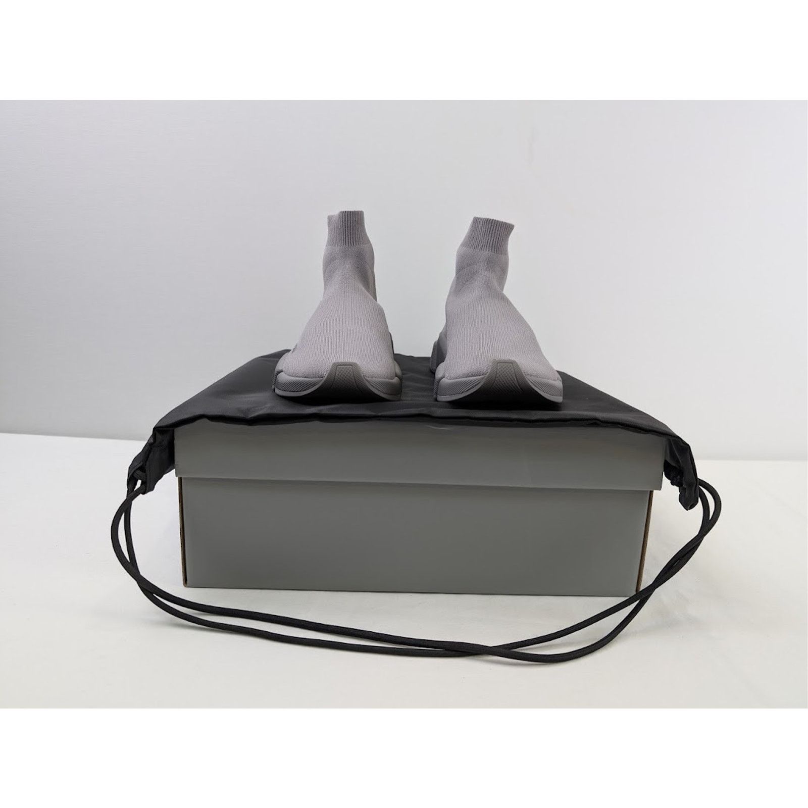 Balenciaga o1rshd1 Speed 2.0 Graffiti New Re Cycled Sneakers Dark Grey Size US 10 / EU 43 - 13 Thumbnail