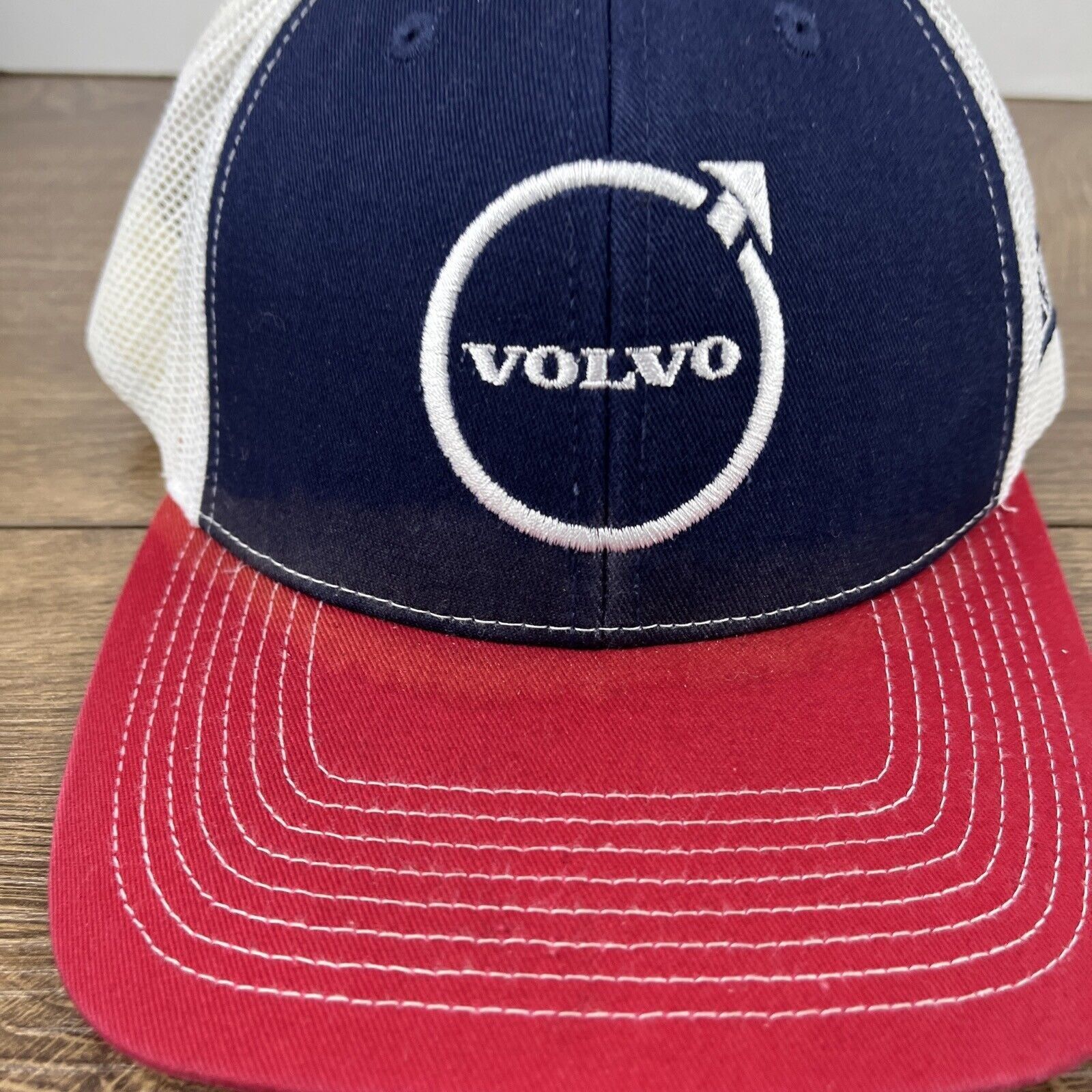 Other VOLVO Snapback Hat VOLVO Blue Red Hat Adjustable Adult Size Size ONE SIZE - 6 Thumbnail