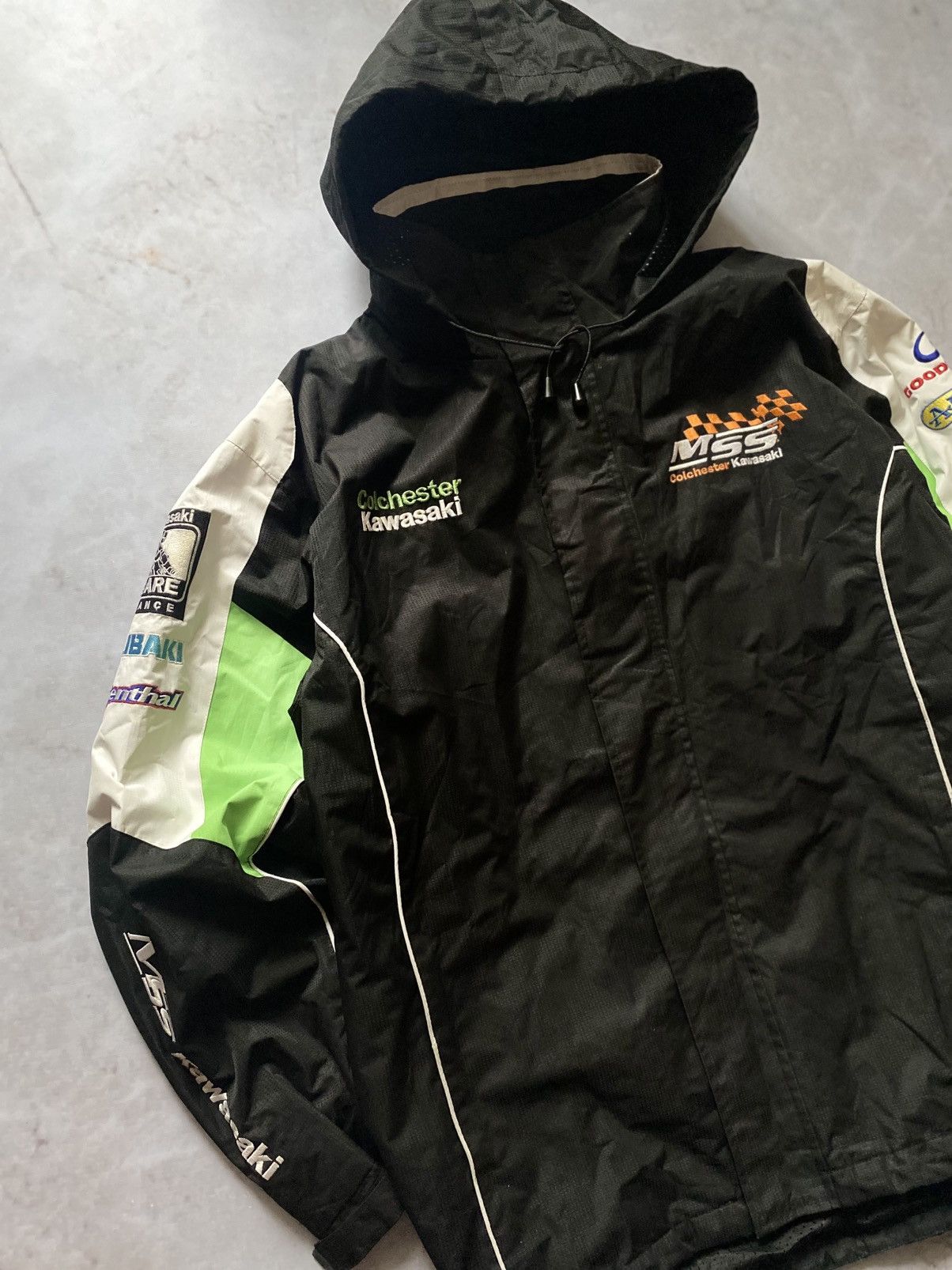 Vintage Vintage Rare Kawasaki F1 Racing Moto Jacket Y2k Hype Size US XL / EU 56 / 4 - 4 Thumbnail