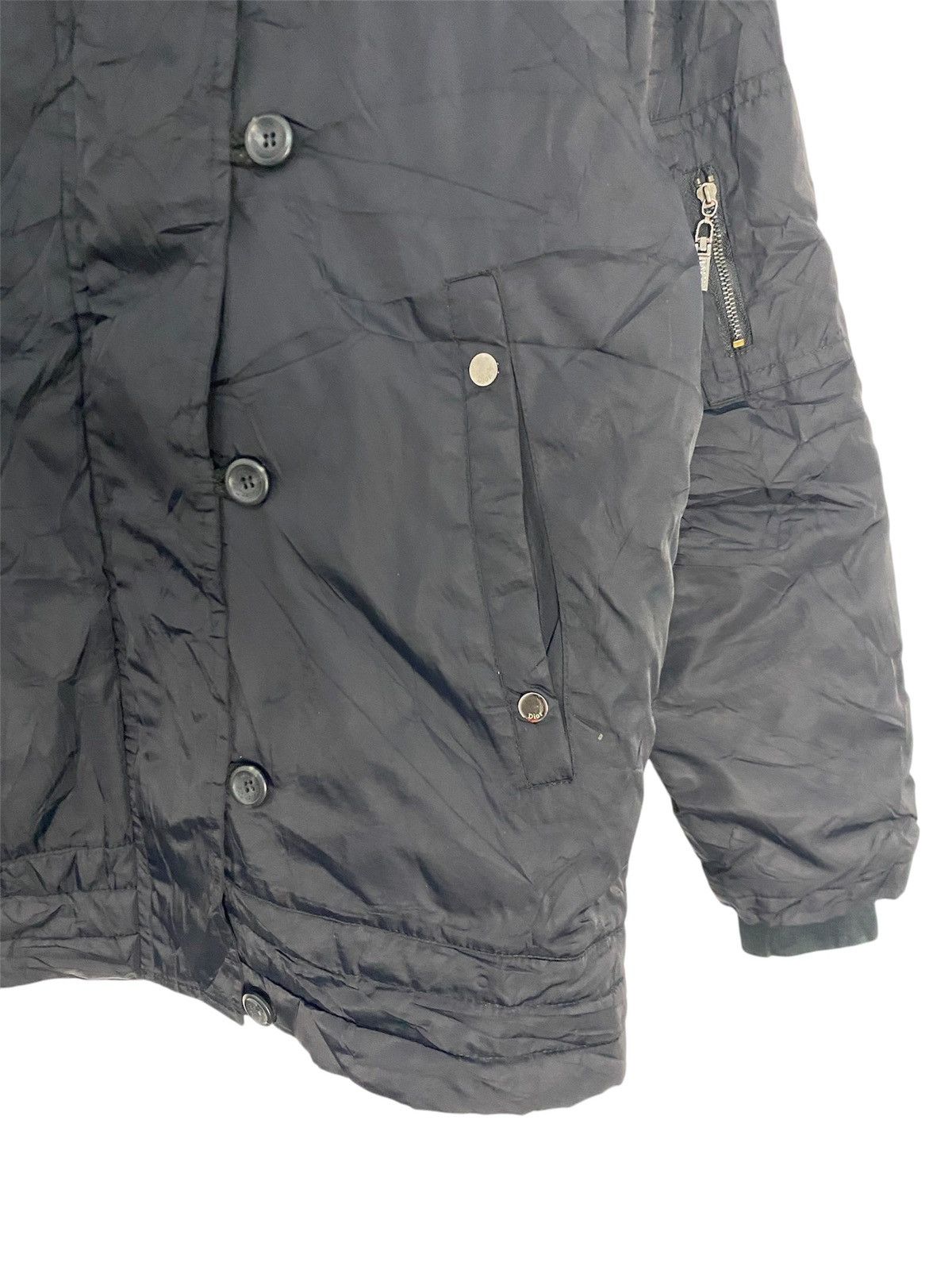 Dior CHRISTIAN DIOR JACKET WITH HOODIE BOMBER STYLE Size US M / EU 48-50 / 2 - 2 Thumbnail