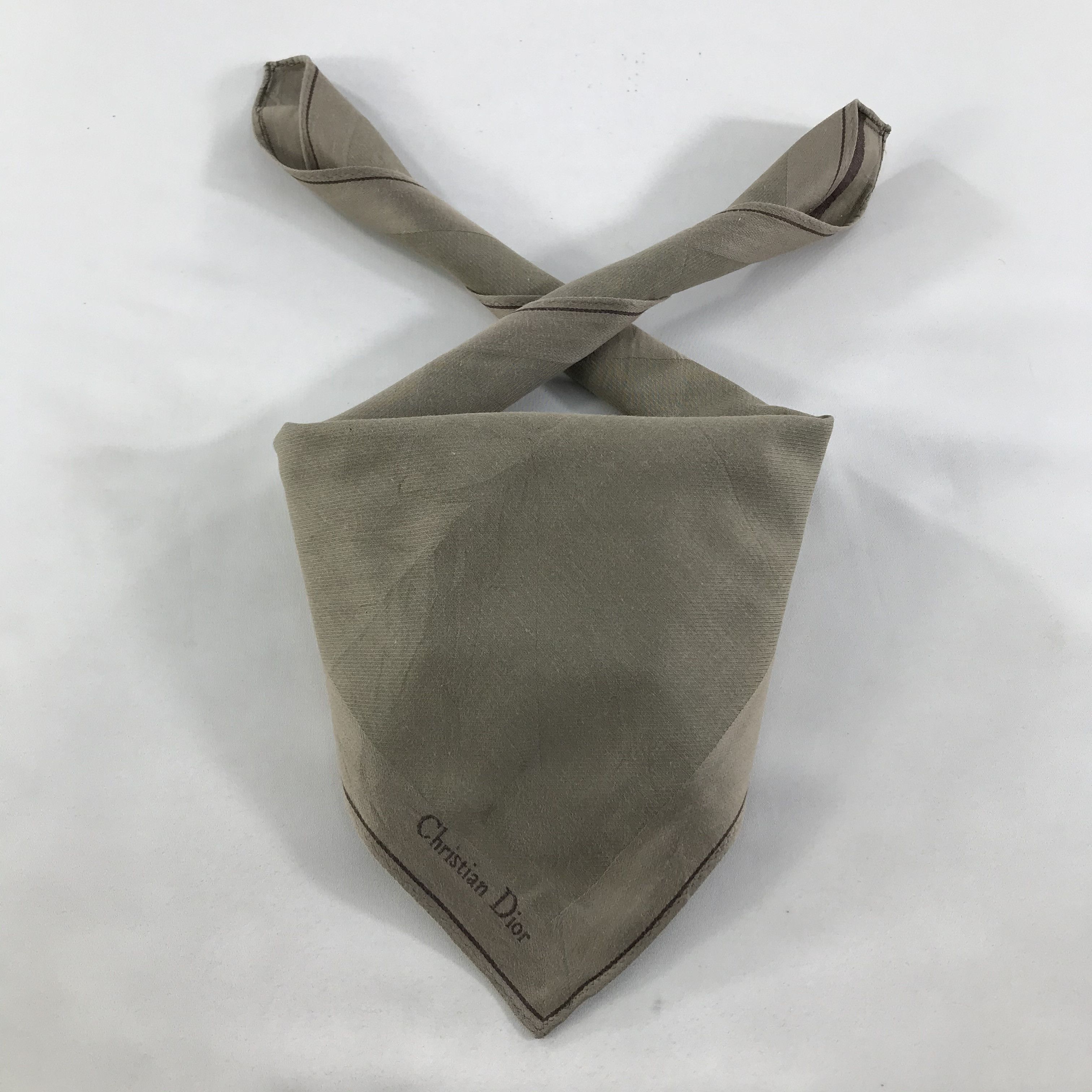 Vintage Christian Dior Bandana / Handkerchief / Neckerchief - S1281 Size ONE SIZE - 3 Thumbnail