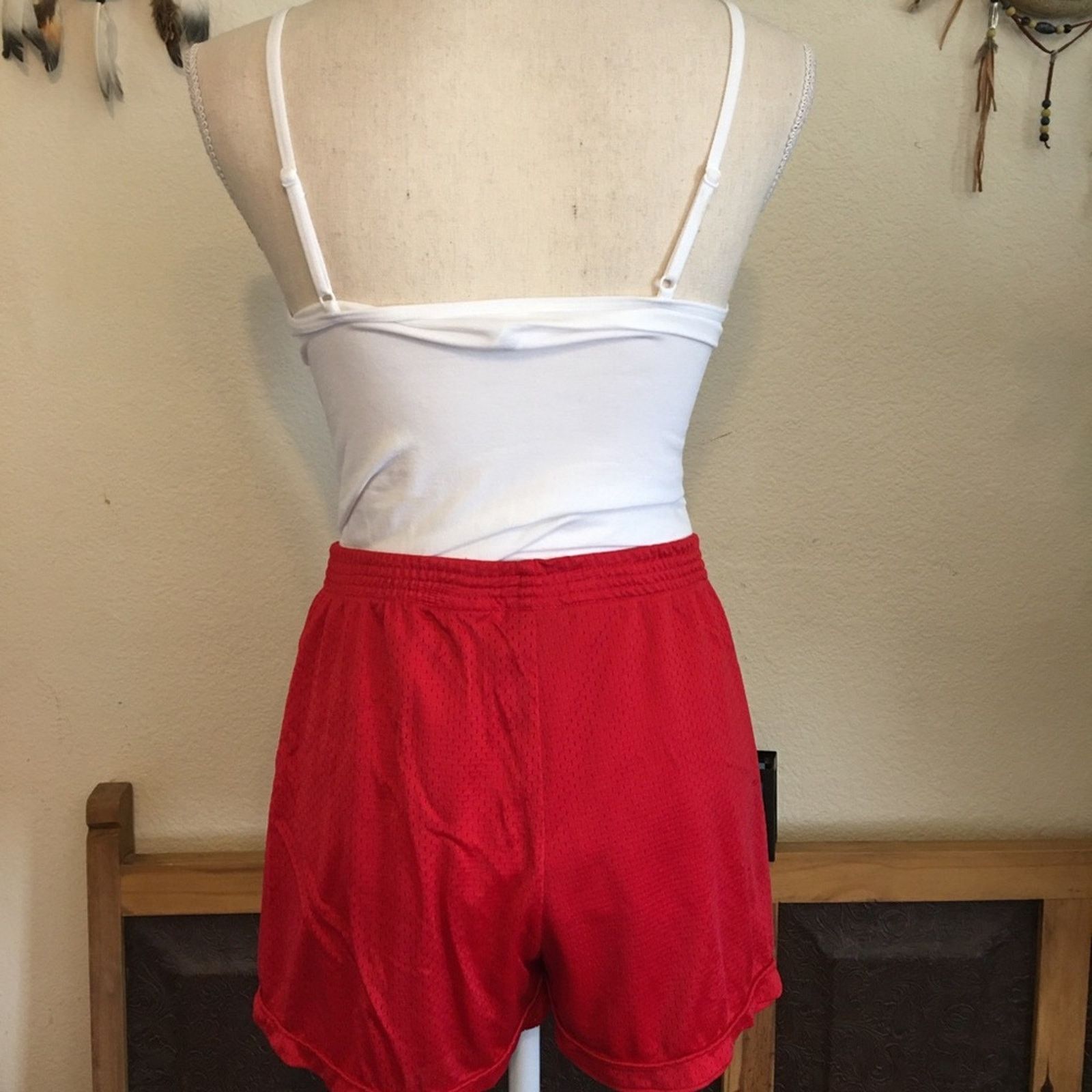 Athletic Works Athletic Works red mesh workout casual shorts Size 29" - 3 Thumbnail