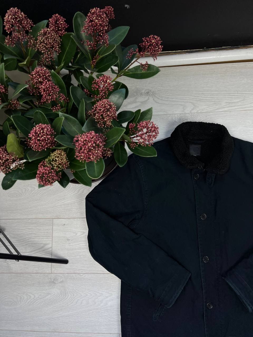 Carhartt Wip Carhartt WIP CRHT Jacket Trenchcoat Size US XL / EU 56 / 4 - 2 Thumbnail