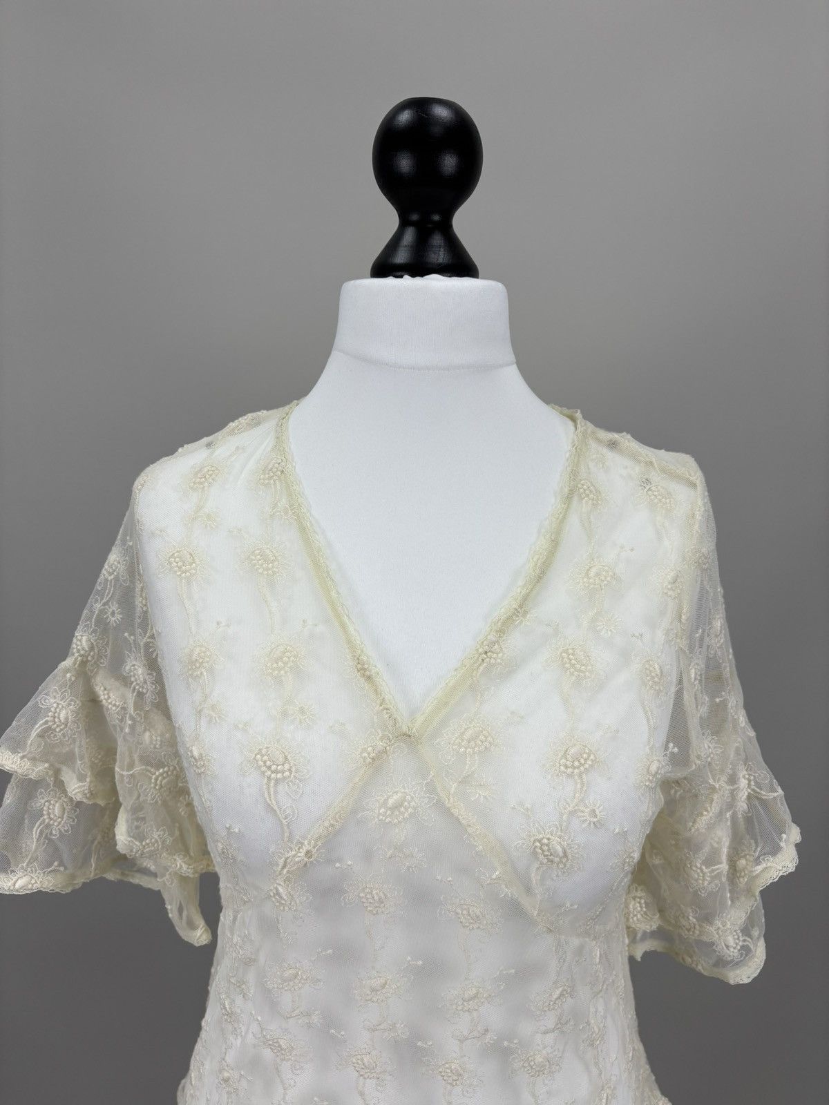 Allsaints Womens blouse AllSaints Size 38 Color Beige Size XS / US 0-2 / IT 36-38 - 4 Thumbnail
