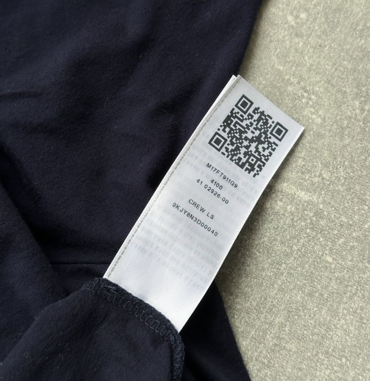 True Religion True Religion Mens Long Sleeve T-Shirt Navy Blue Logo Size L Size US L / EU 52-54 / 3 - 7 Thumbnail