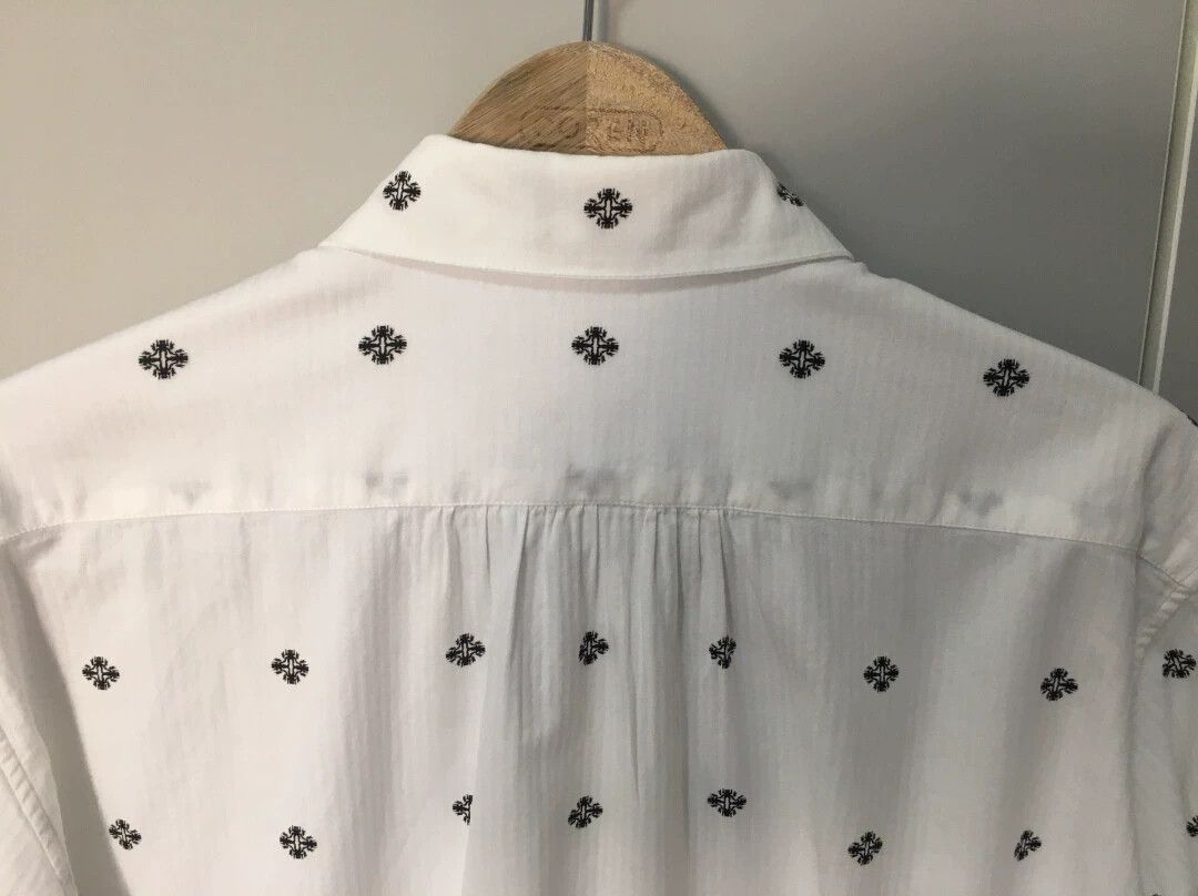 Ann Demeulemeester Ann Demeulemeester Printed Shirt XS Small Round Neck Size XS / US 0-2 / IT 36-38 - 5 Thumbnail