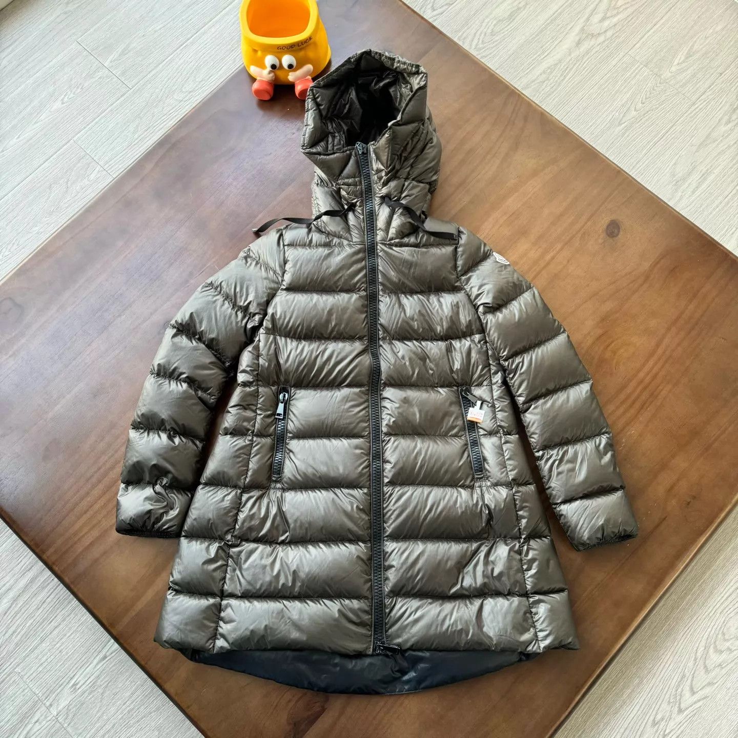 Moncler Moncler suyen women's dark green puffer 00 like new Size XXS / US 00 / IT 34 - 1 Thumbnail