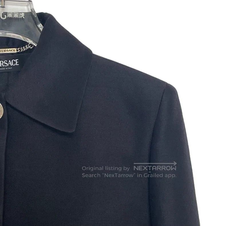 Versace Versace Black long-sleeved jacket Size XS / US 0-2 / IT 36-38 - 3 Thumbnail