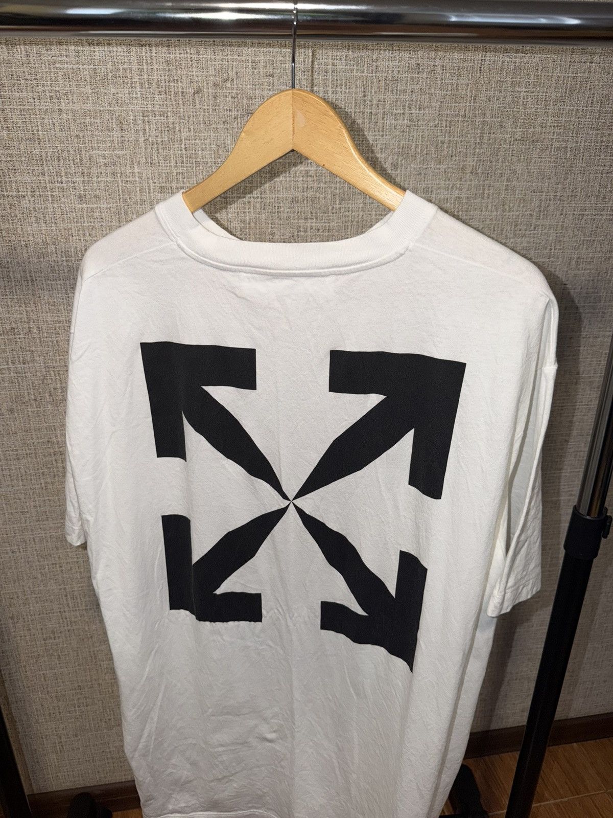 Off-White OFF-WHITE MONA LISA WHITE T-SHIRT Size US L / EU 52-54 / 3 - 4 Thumbnail