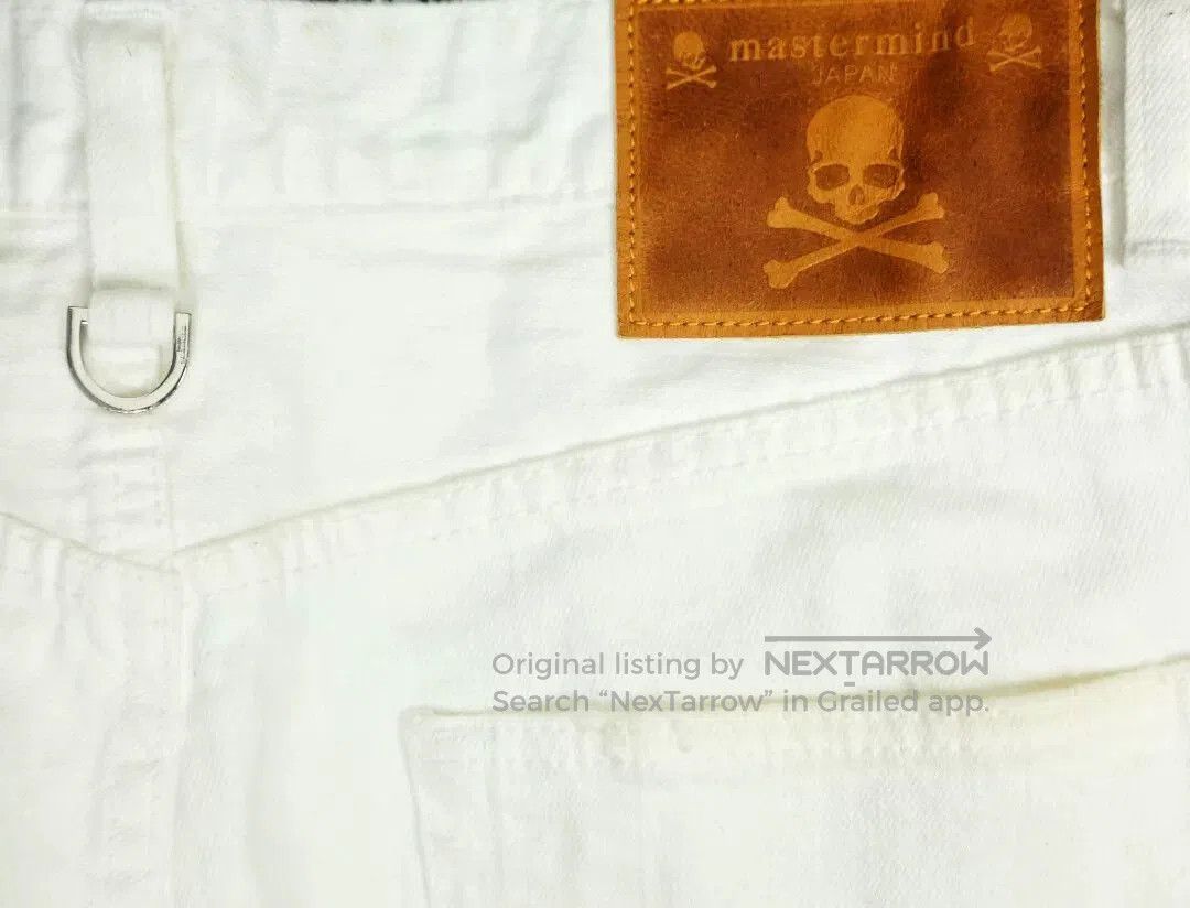 Mastermind Japan mastermind Japan MMJ White Jeans Size 30. Size US 30 / EU 46 - 7 Thumbnail