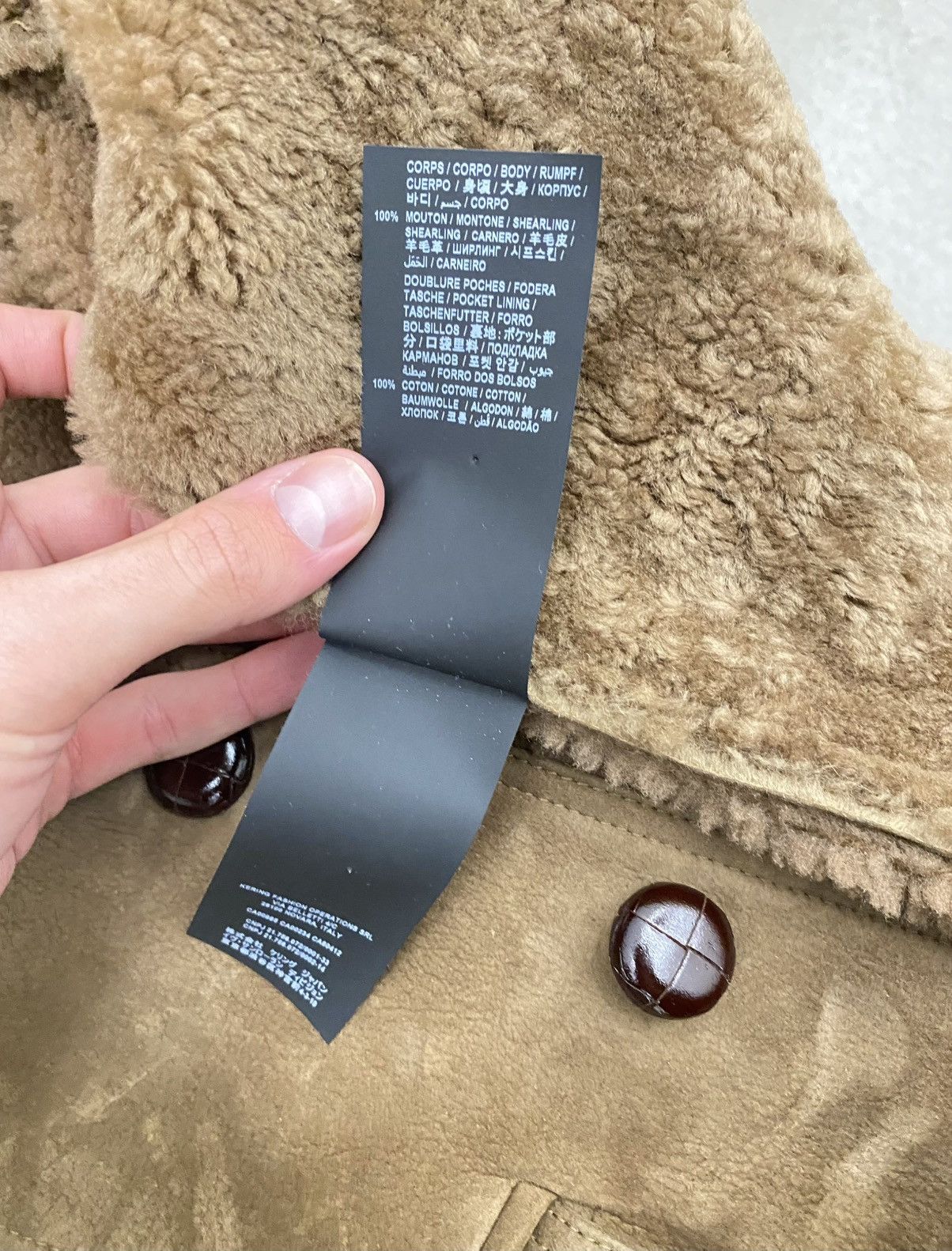 Saint Laurent Paris Saint Laurent Shearling Jacket Size US L / EU 52-54 / 3 - 7 Thumbnail