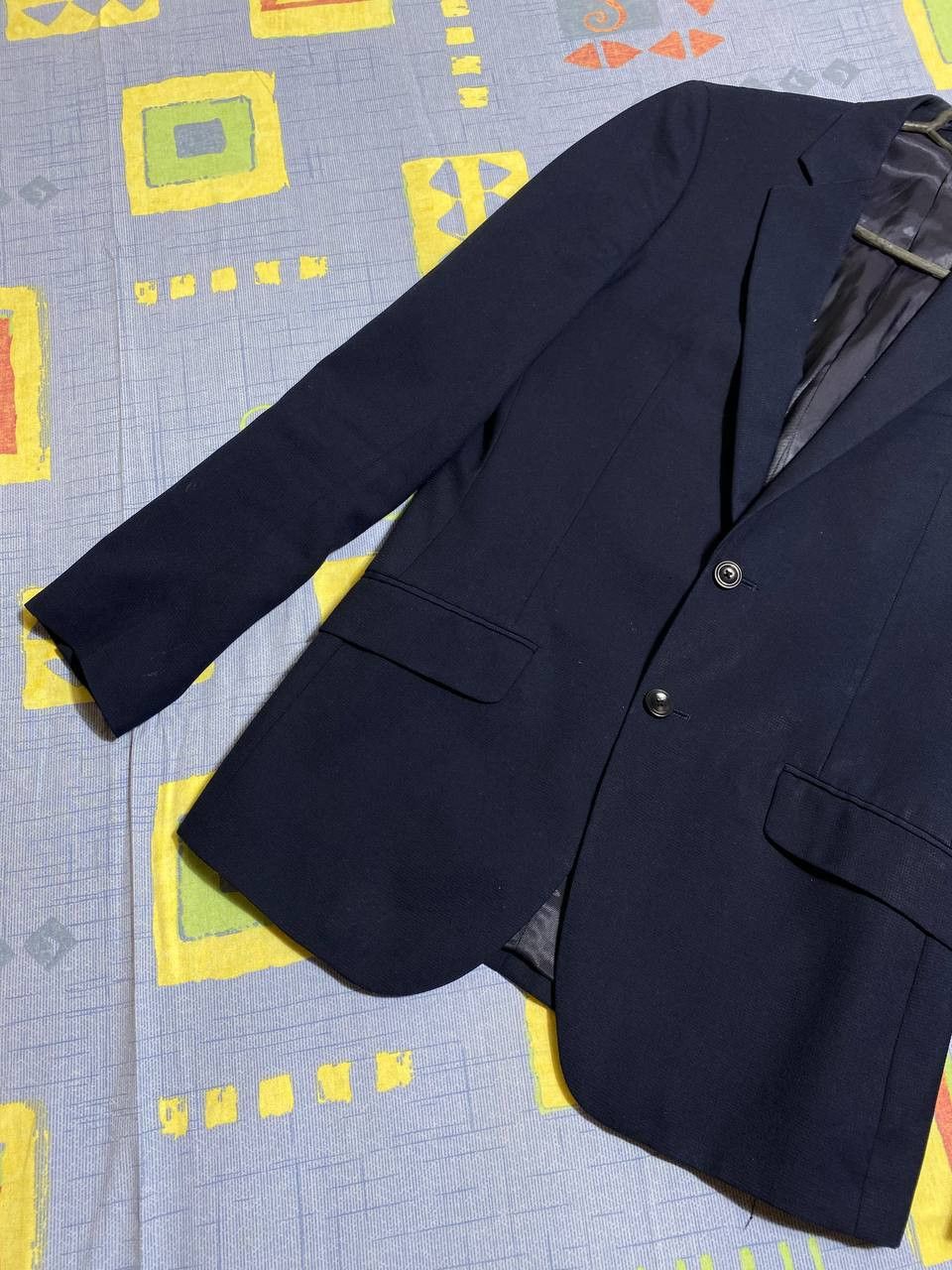 Reiss × Vintage Reese navy velvet blazer Size 42R - 11 Thumbnail