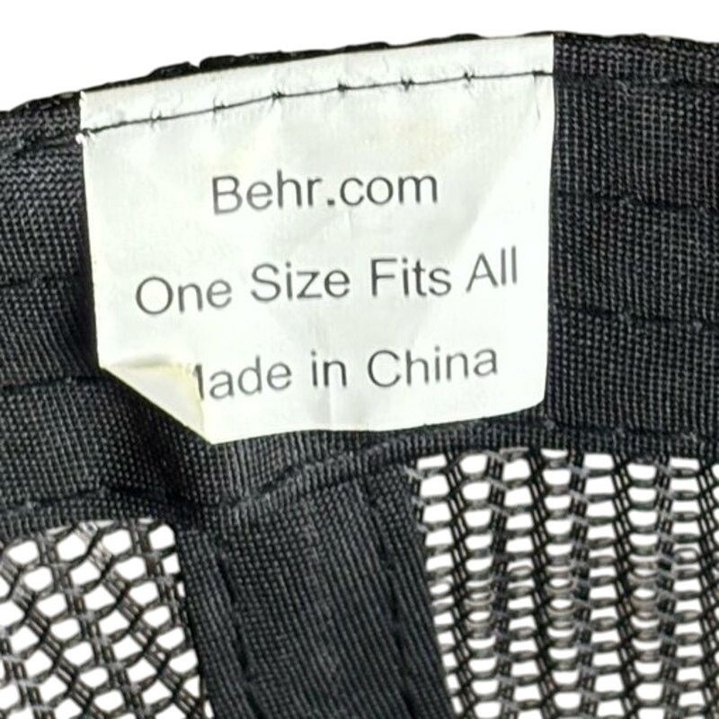 Other Black BEHR Men's Hat Size ONE SIZE - 4 Thumbnail