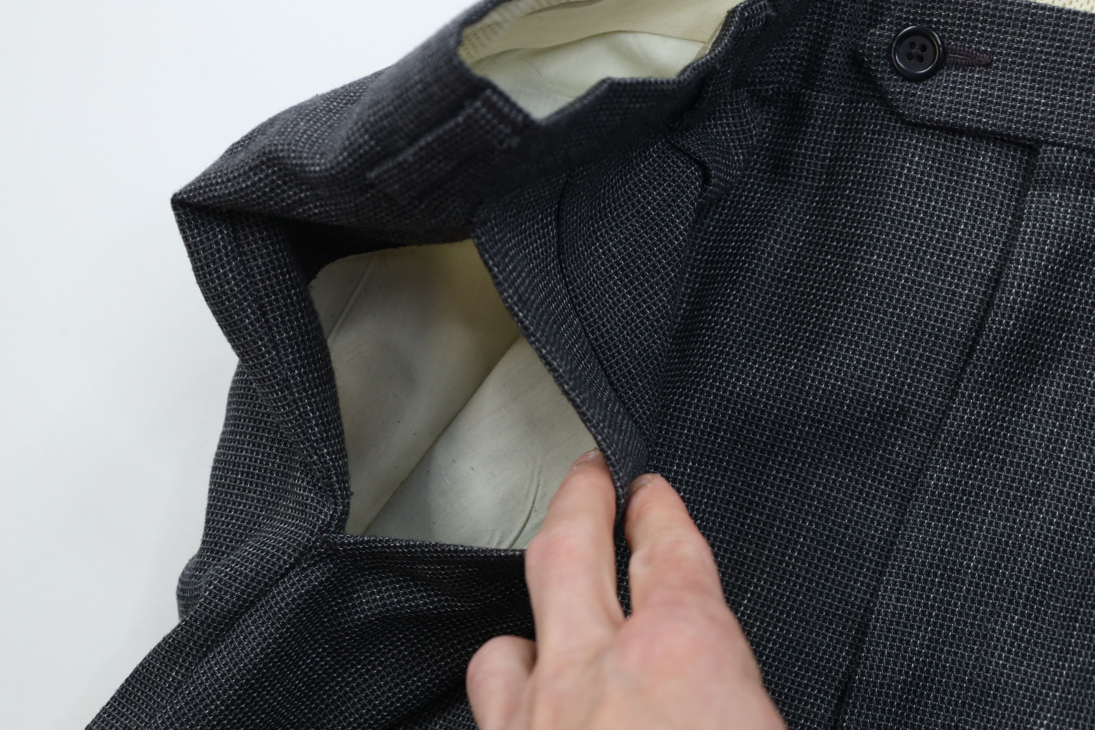 Vintage Vintage 90s Streetwear Knit Wide Leg Chino Pants Gray USA Size US 40 / EU 56 - 8 Thumbnail