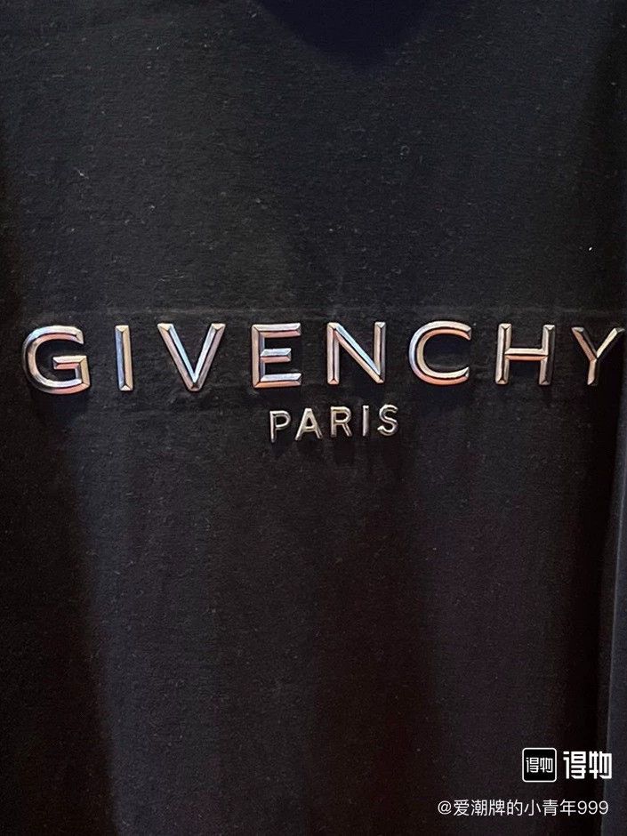 Givenchy Givenchy Metallic Logo Short Sleeve Size US L / EU 52-54 / 3 - 2 Thumbnail