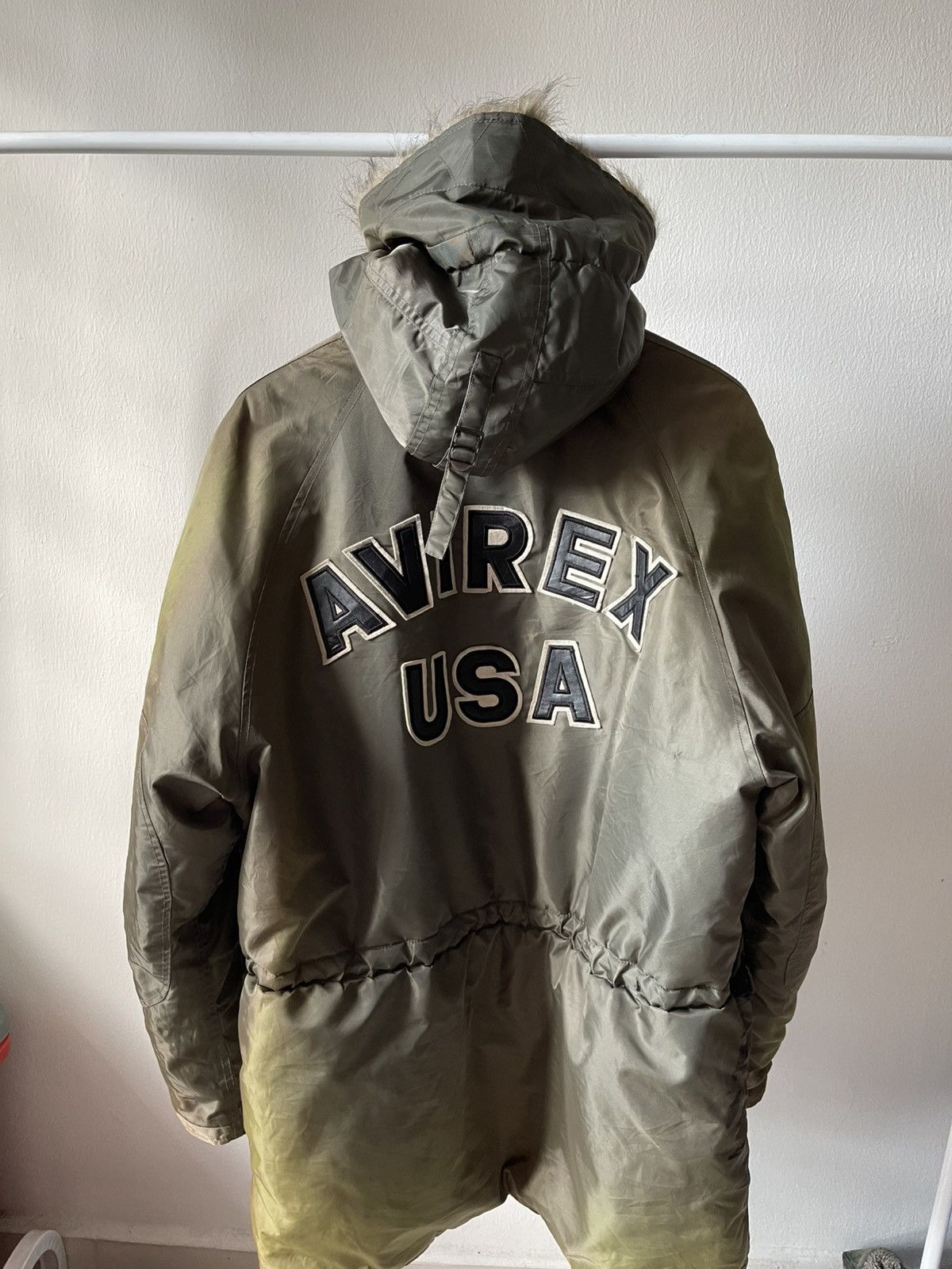 Vintage Avirex USA Parka Fur Jacket