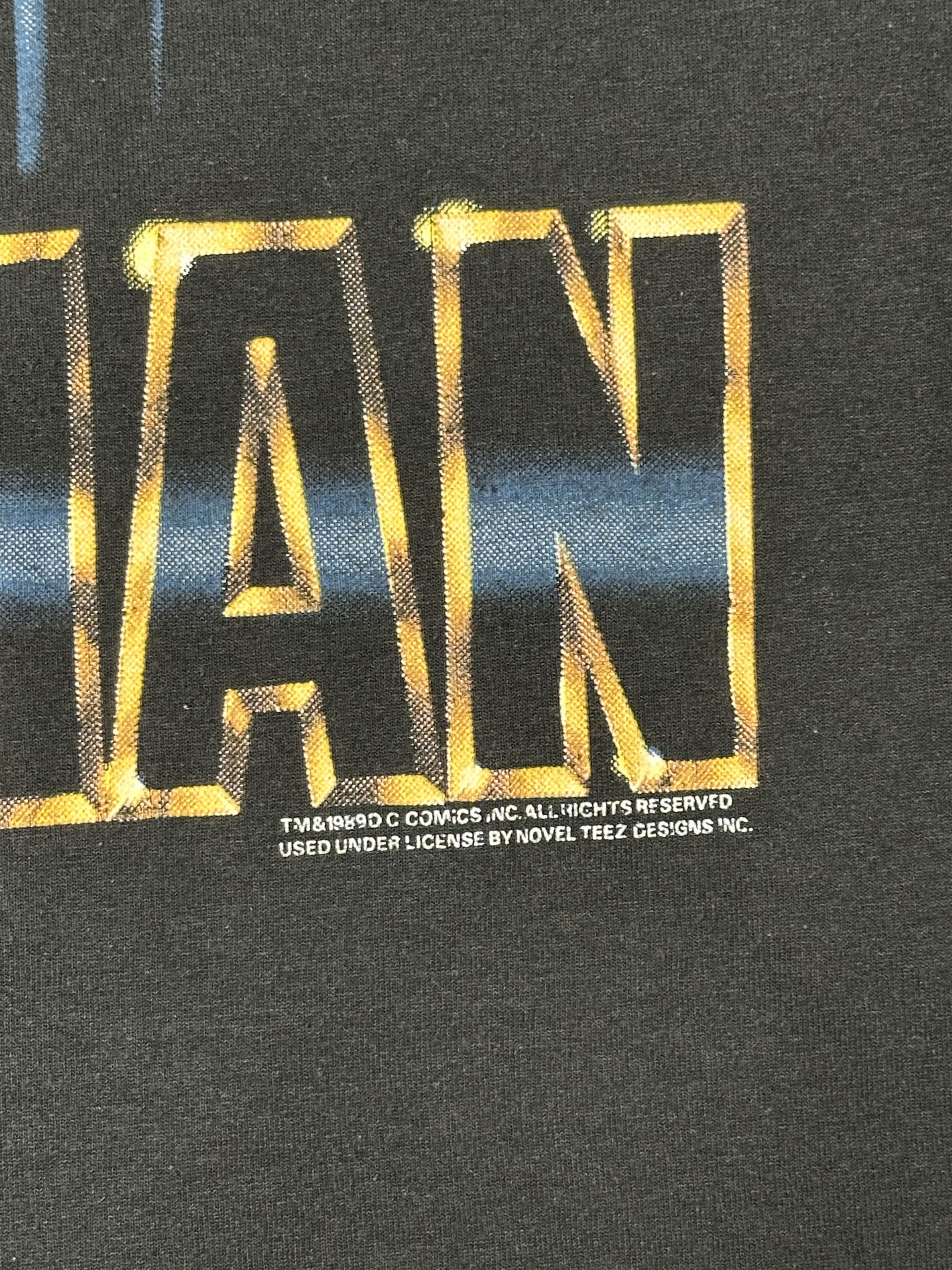 Vintage Vintage 1989 Batman T-shirt Size US L / EU 52-54 / 3 - 3 Thumbnail