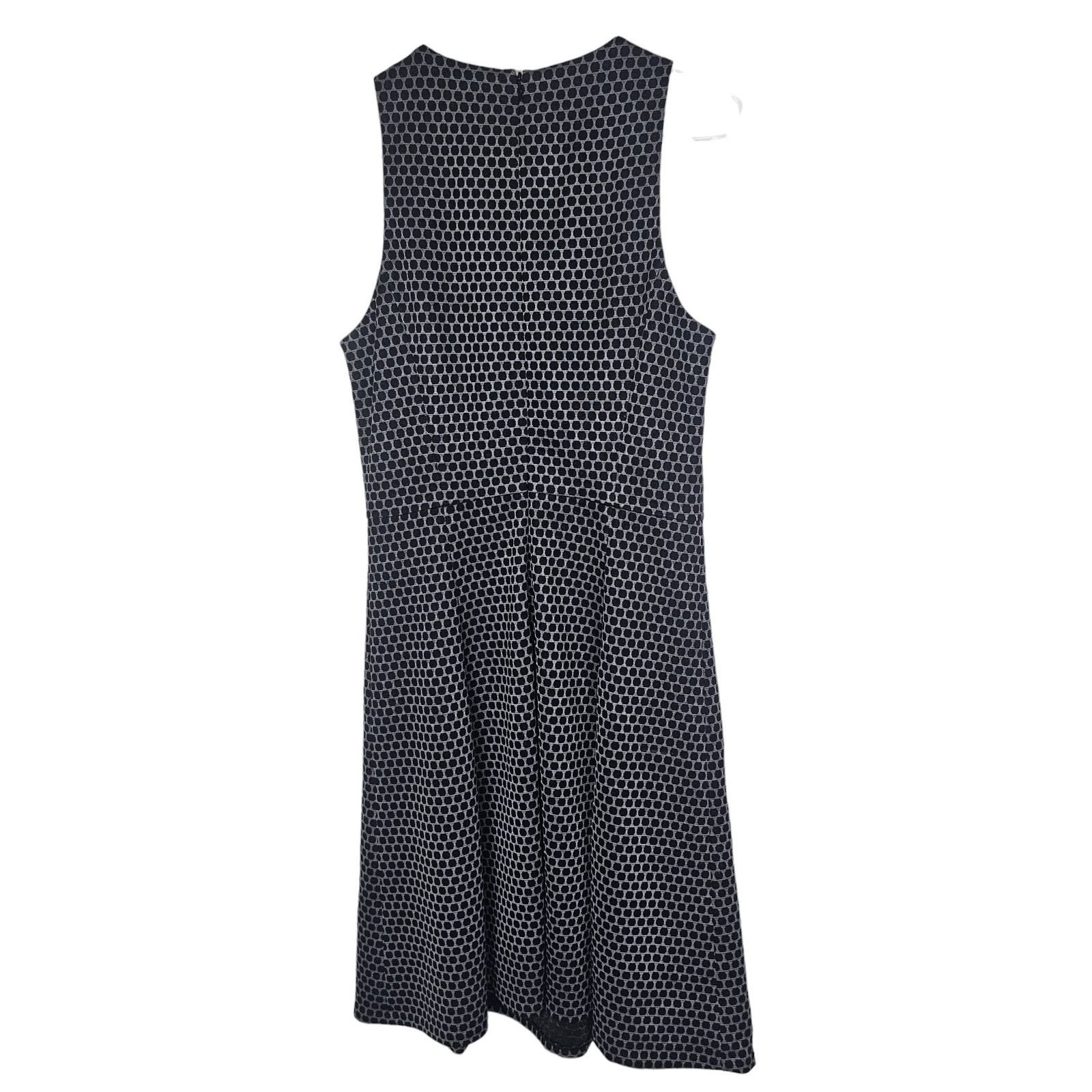 Theory Theory Womens Trekana Compas Knit Fit Flare Sz 6 Polka Dot Size M / US 6-8 / IT 42-44 - 9 Thumbnail