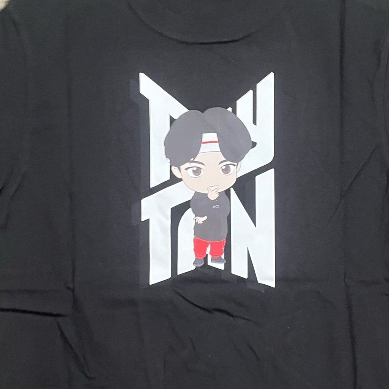 Vintage NWT BTS TinyTan Jin Character T-Shirt Black Size L Size US L / EU 52-54 / 3 - 9 Thumbnail
