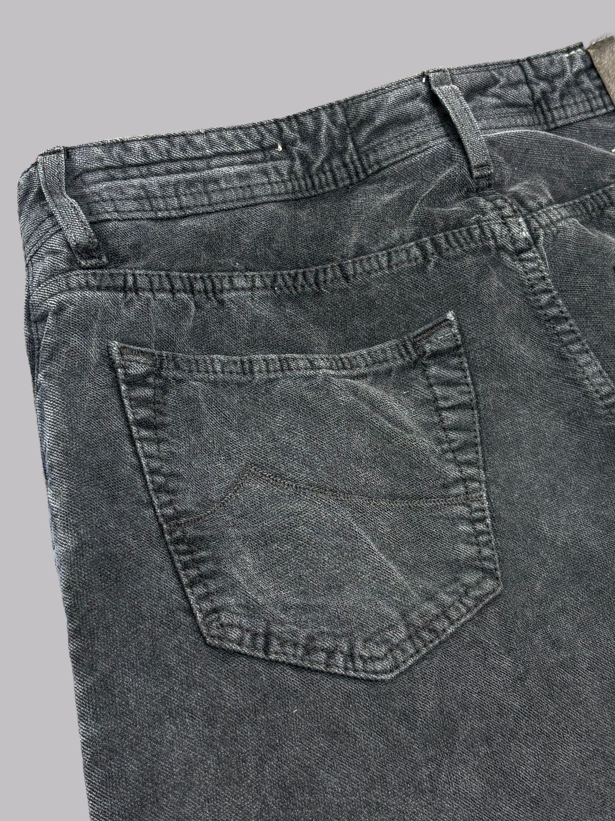 Jacob Cohen Jacob Cohen 622 Style Italian Designer Pants Like Velour Size US 35 - 11 Thumbnail