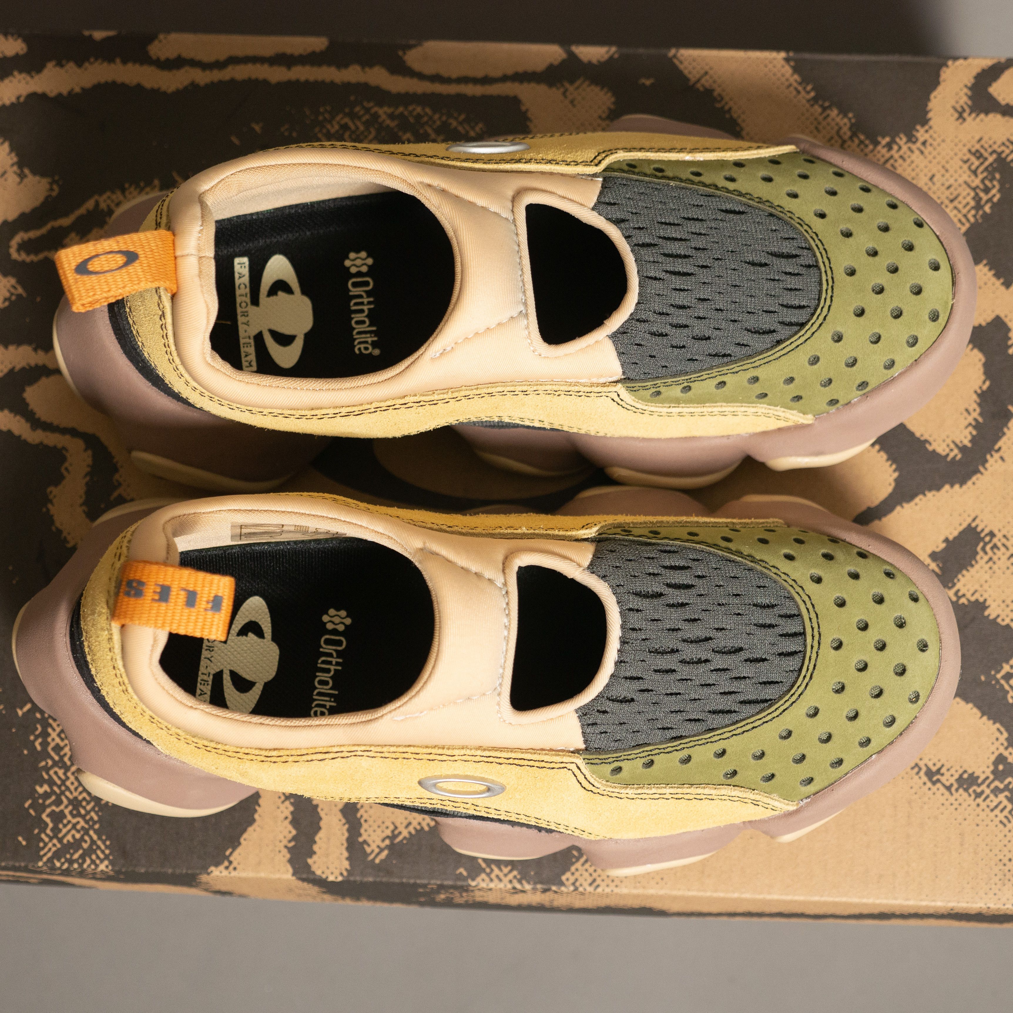 Brain Dead × Oakley Brain Dead x Oakley Suede Flesh Sandal Whey/Multi Size US 5 / IT 35 - 7 Thumbnail