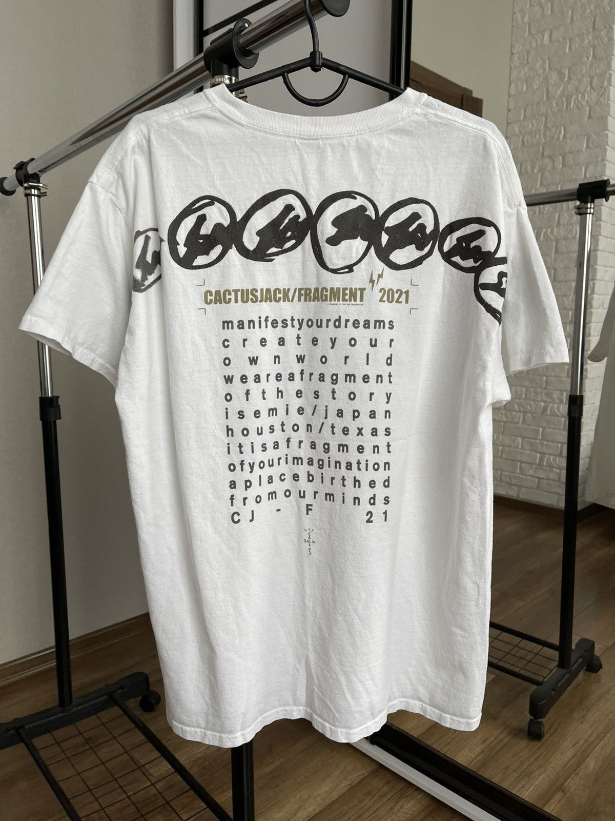 Fragment Design Cactus Jack Travis Scott Fragment T-Shirt Tee Size US M / EU 48-50 / 2 - 8 Thumbnail